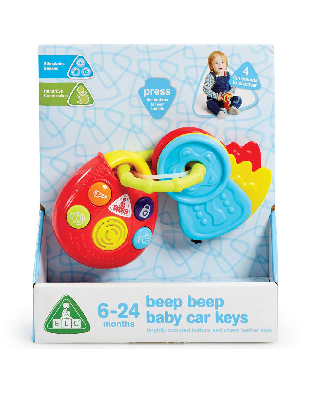 Beep Beep Baby Car Keys 6 24 Mths Early Learning Centre M S