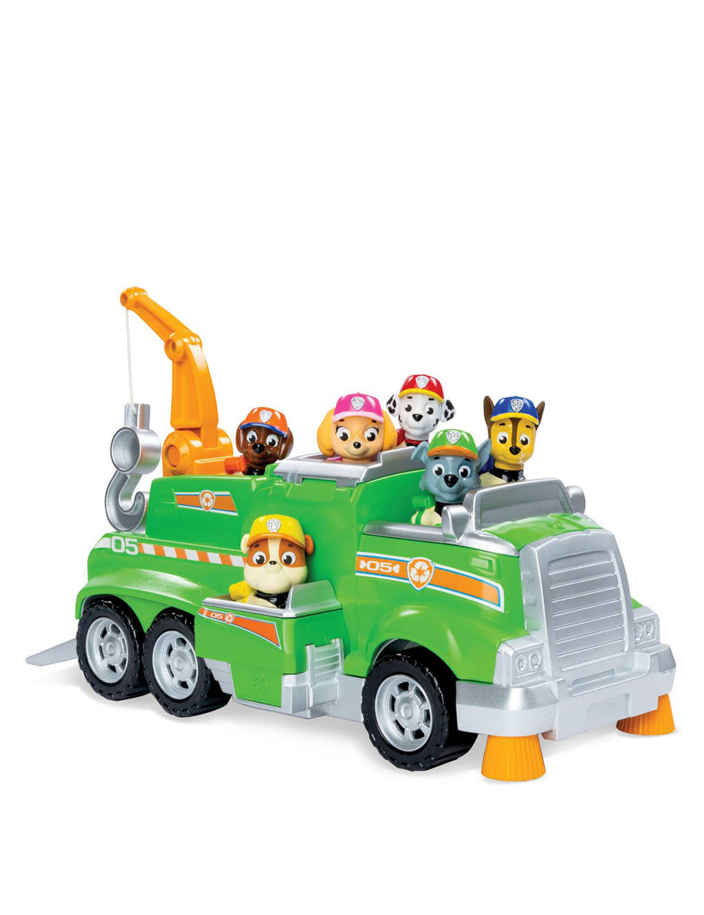 Paw patrol ultimate rescue rocky recycling truck discount