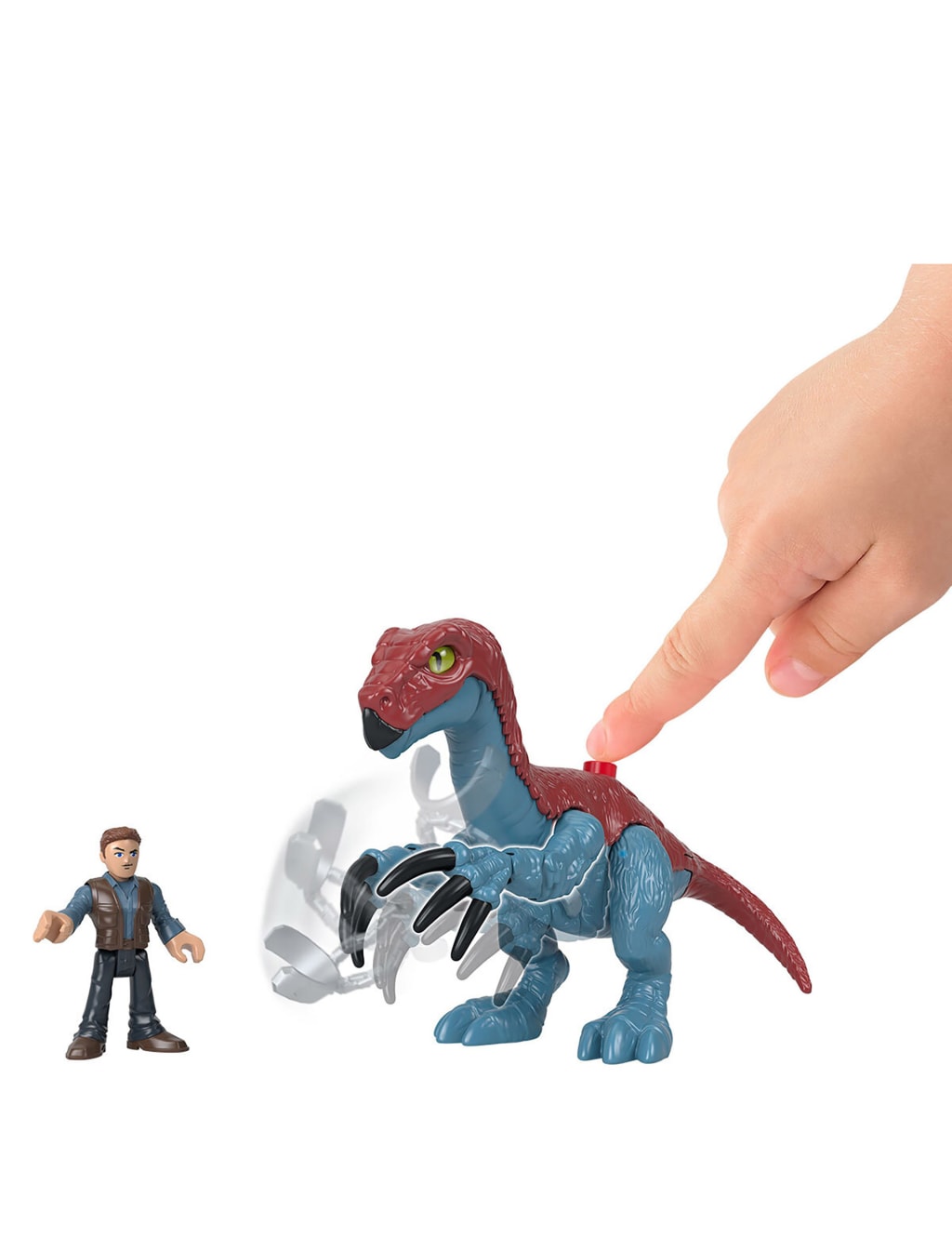 Velociraptor juguete jurassic world outlet