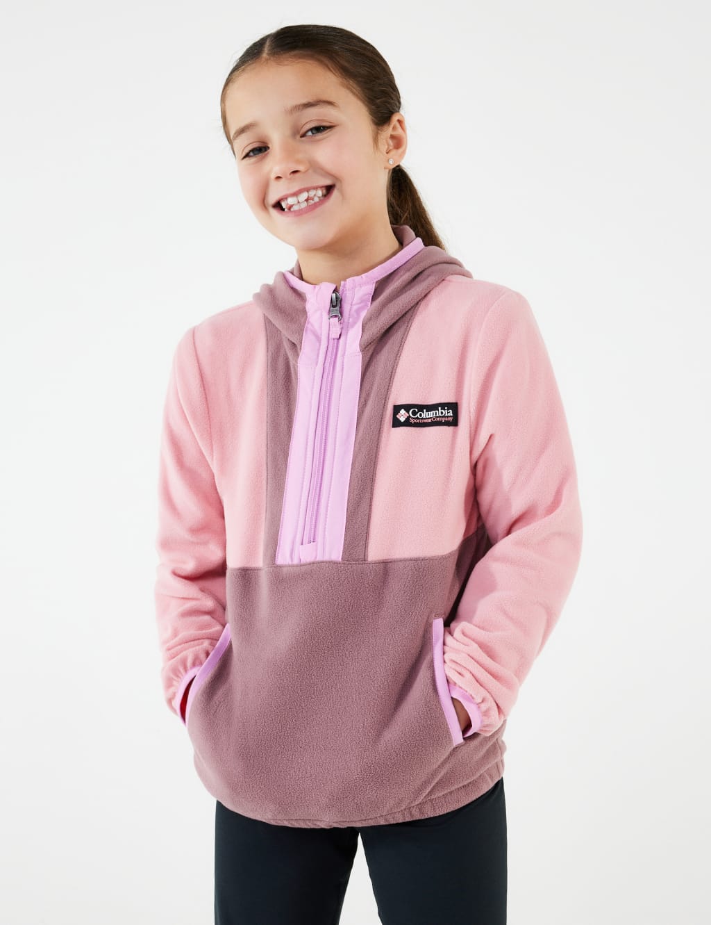 Back Bowl Lite Half Zip Hoodie 4 16 Yrs