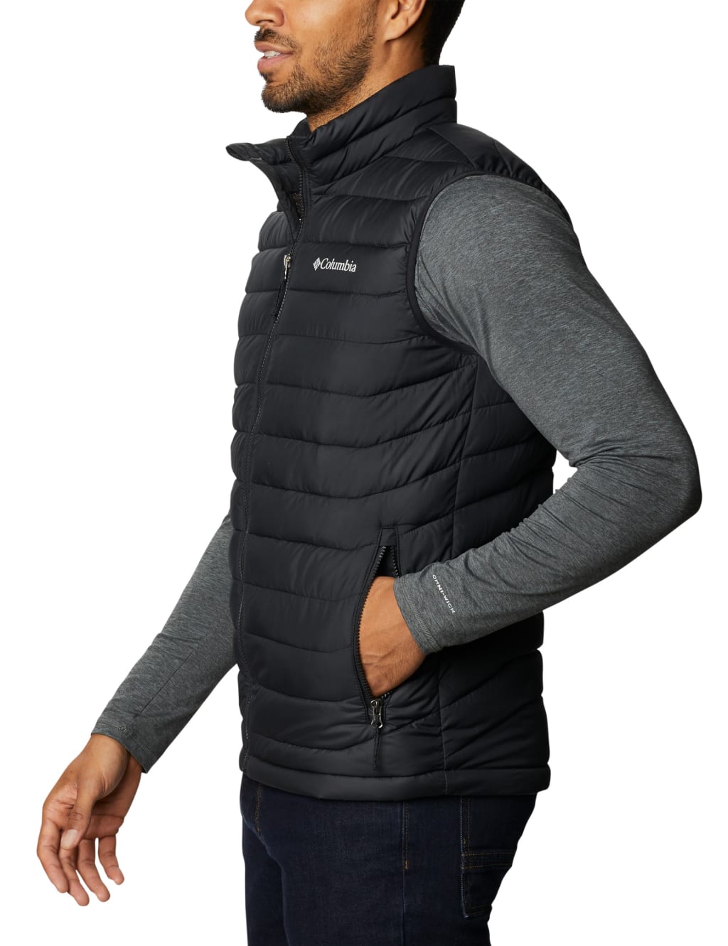 Mens columbia gilet top