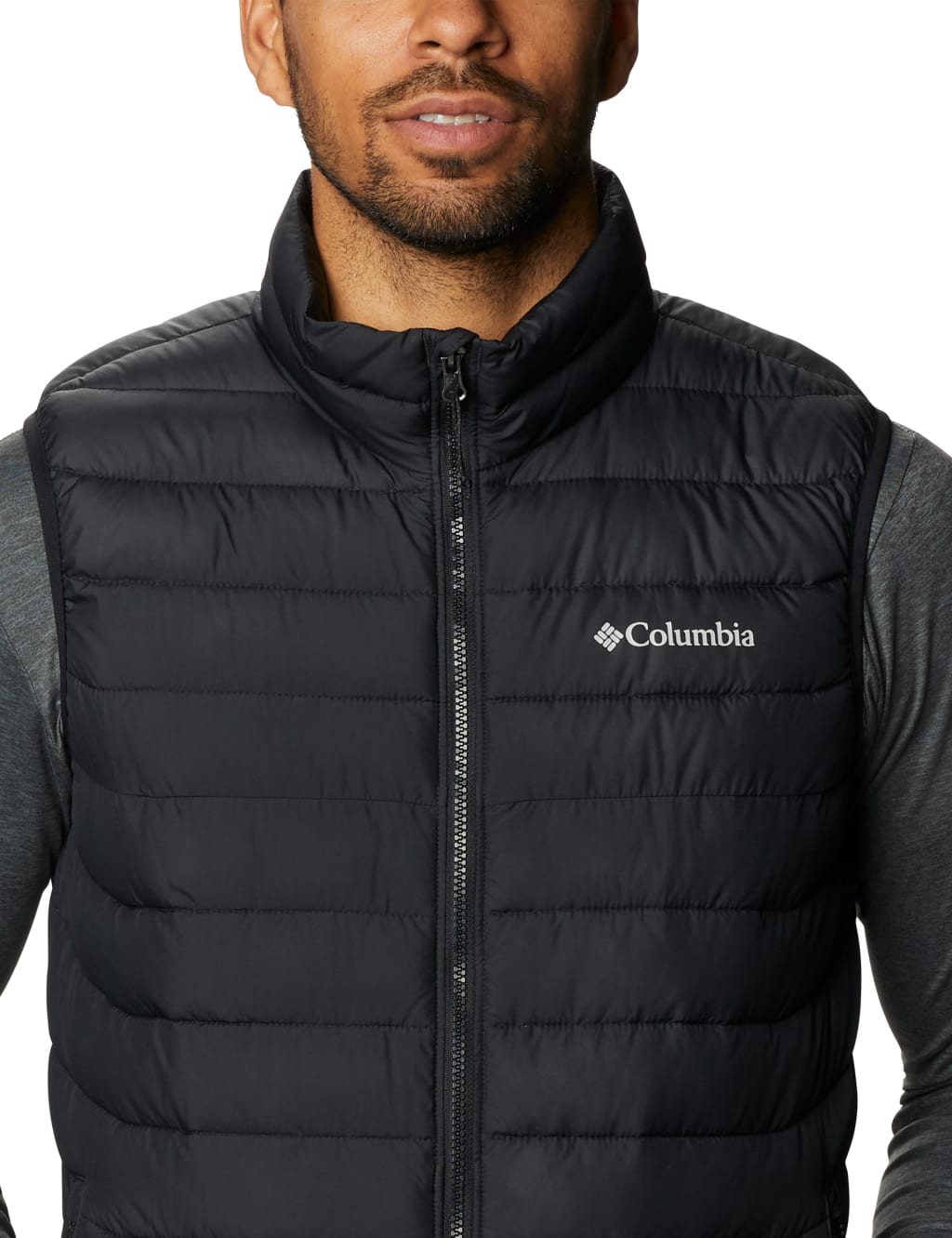 Columbia Powder Lite - Gilet Matelassé Enfant - Imperméable - Synthétique - Pour Ski Et Froid