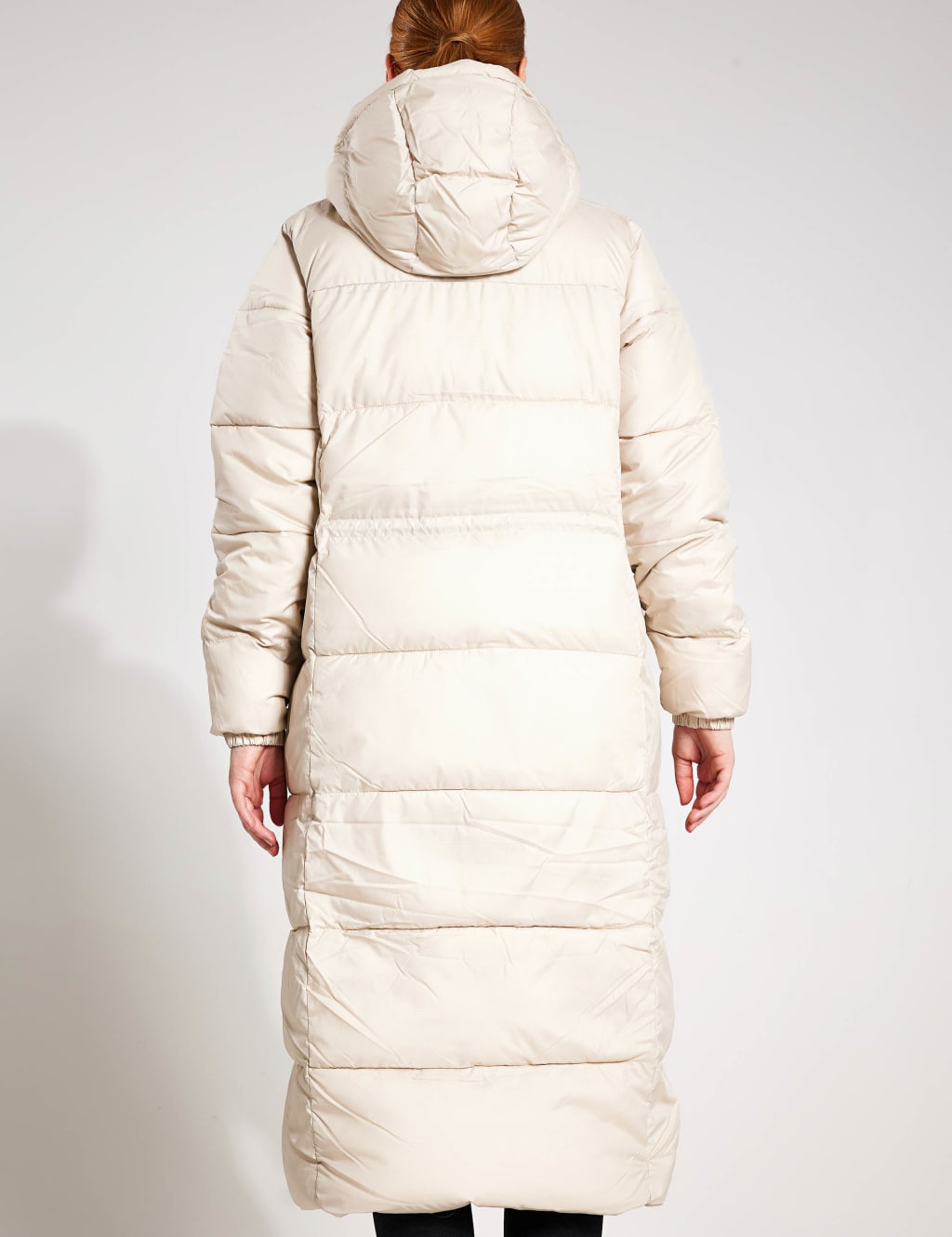 Puffect Hooded Longline Puffer Jacket