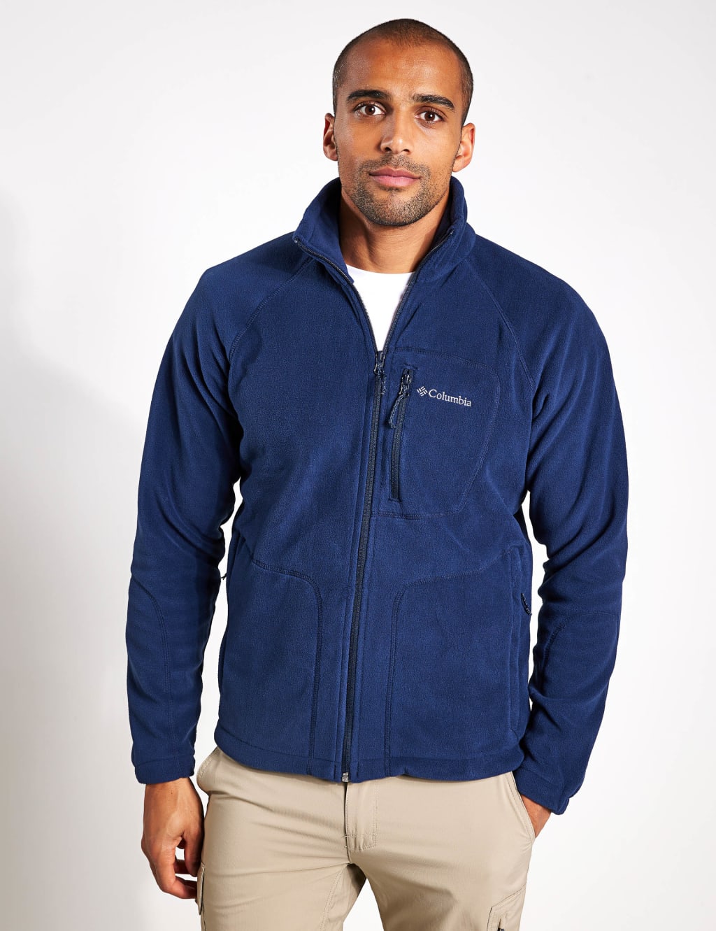 Fast Trek II Zip Up Fleece Jacket Columbia M S