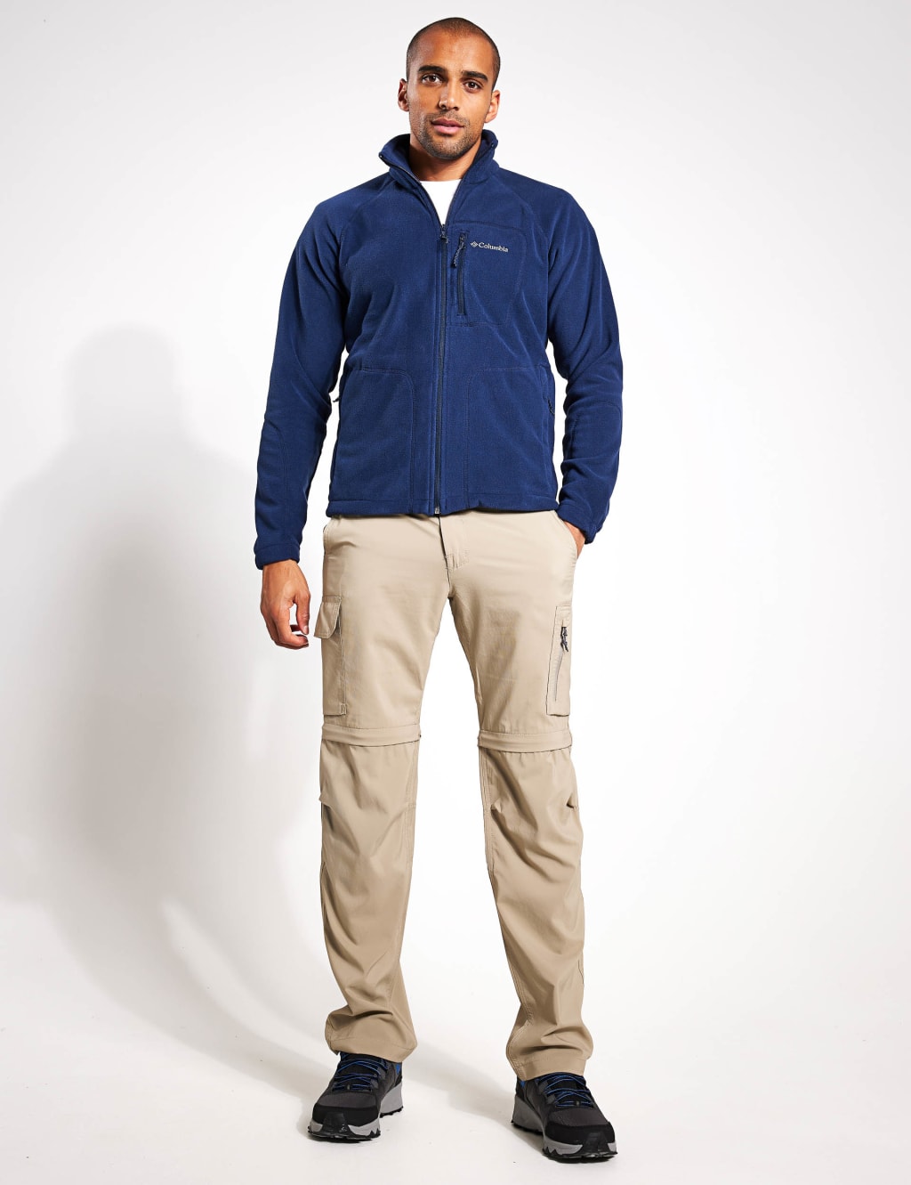 Fast Trek II Zip Up Fleece Jacket Columbia M S