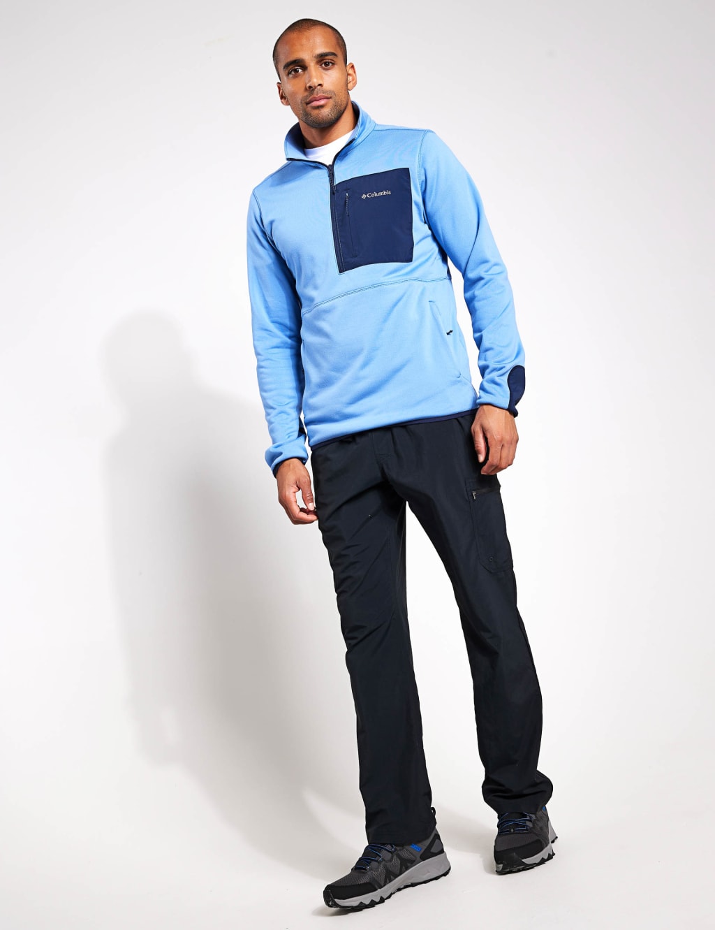 Men's columbia fort spencer stretch fleece jacket outlet