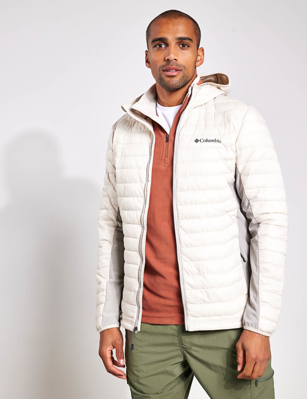 Powder Pass Hooded Puffer Jacket Columbia M S