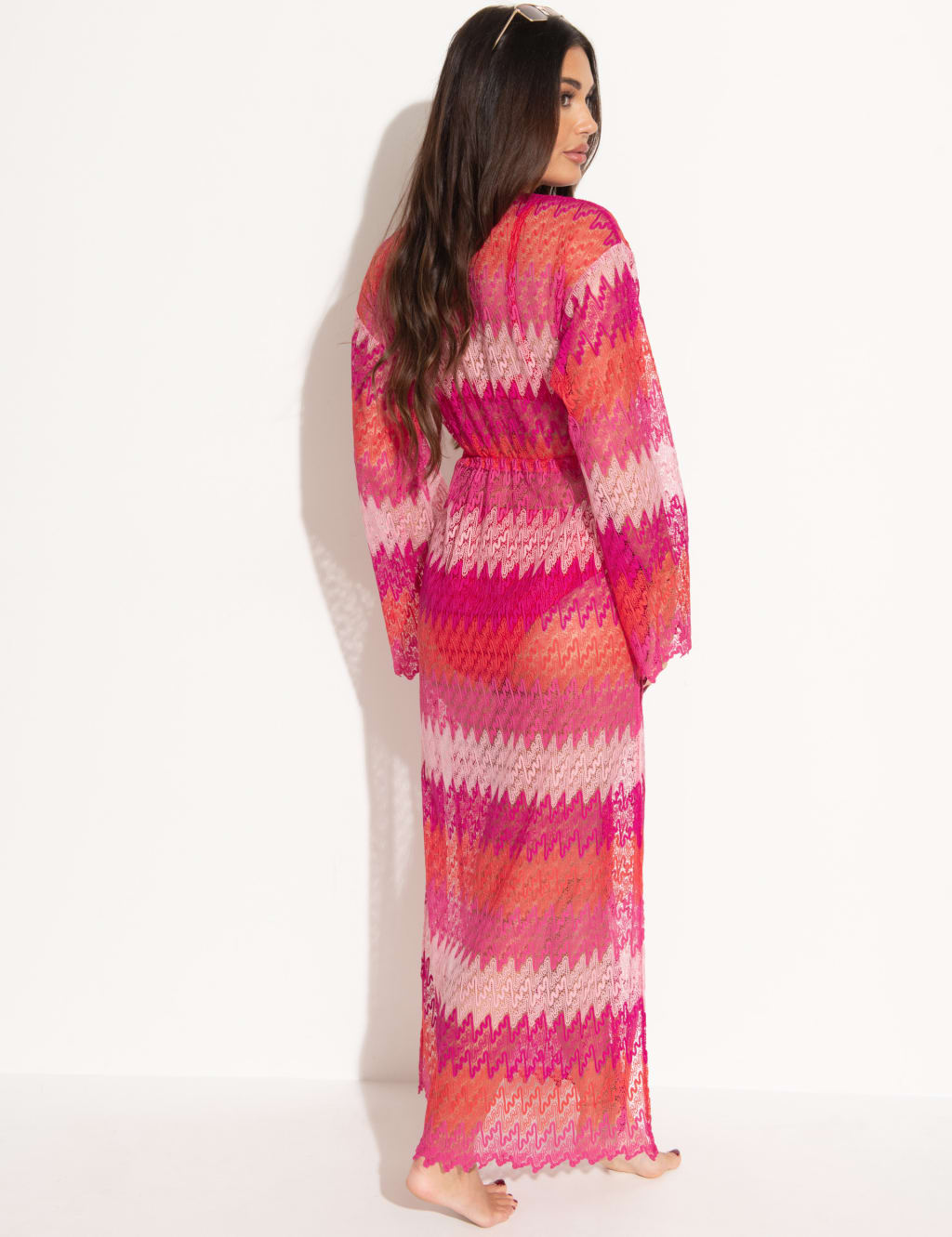 Colour Block Maxi Kaftan 3 of 5