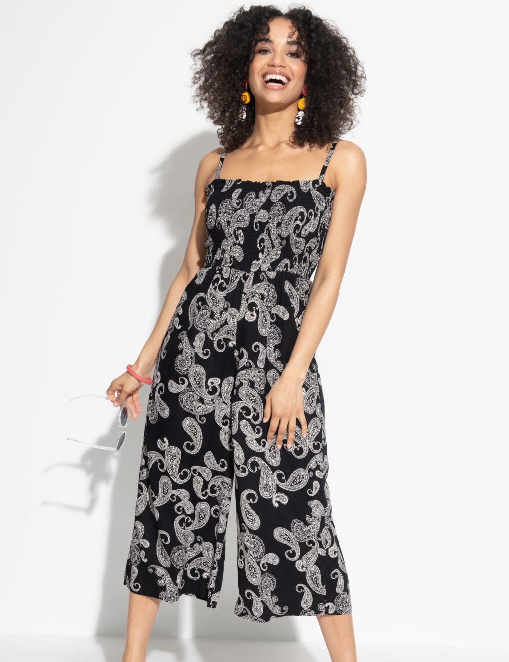 Jumpsuit cropped wide leg outlet