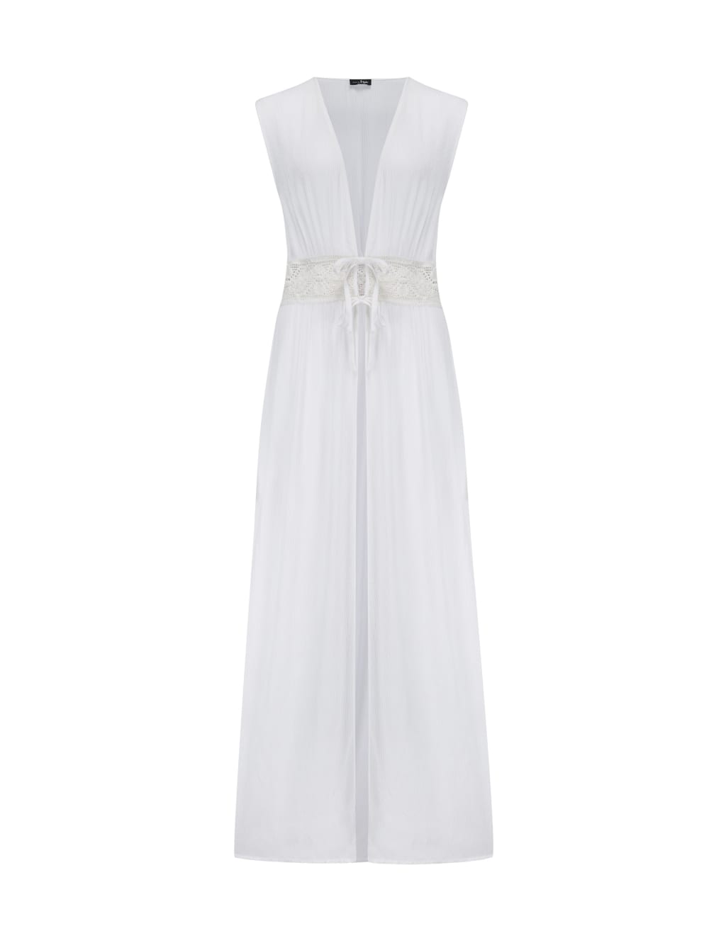 Tie Front Maxi Kaftan 2 of 6