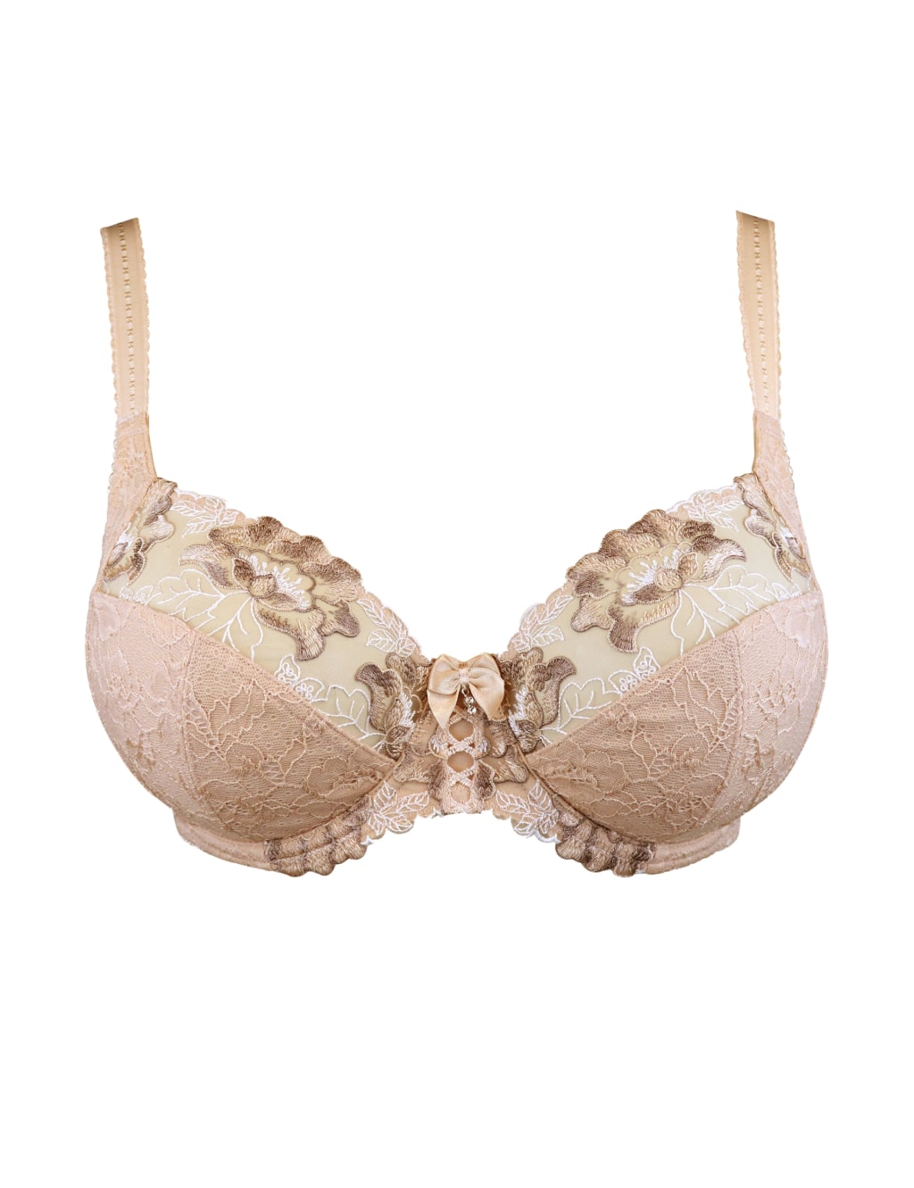 Sofia Lace Embroidered Side Support Bra (D-J) 2 of 6