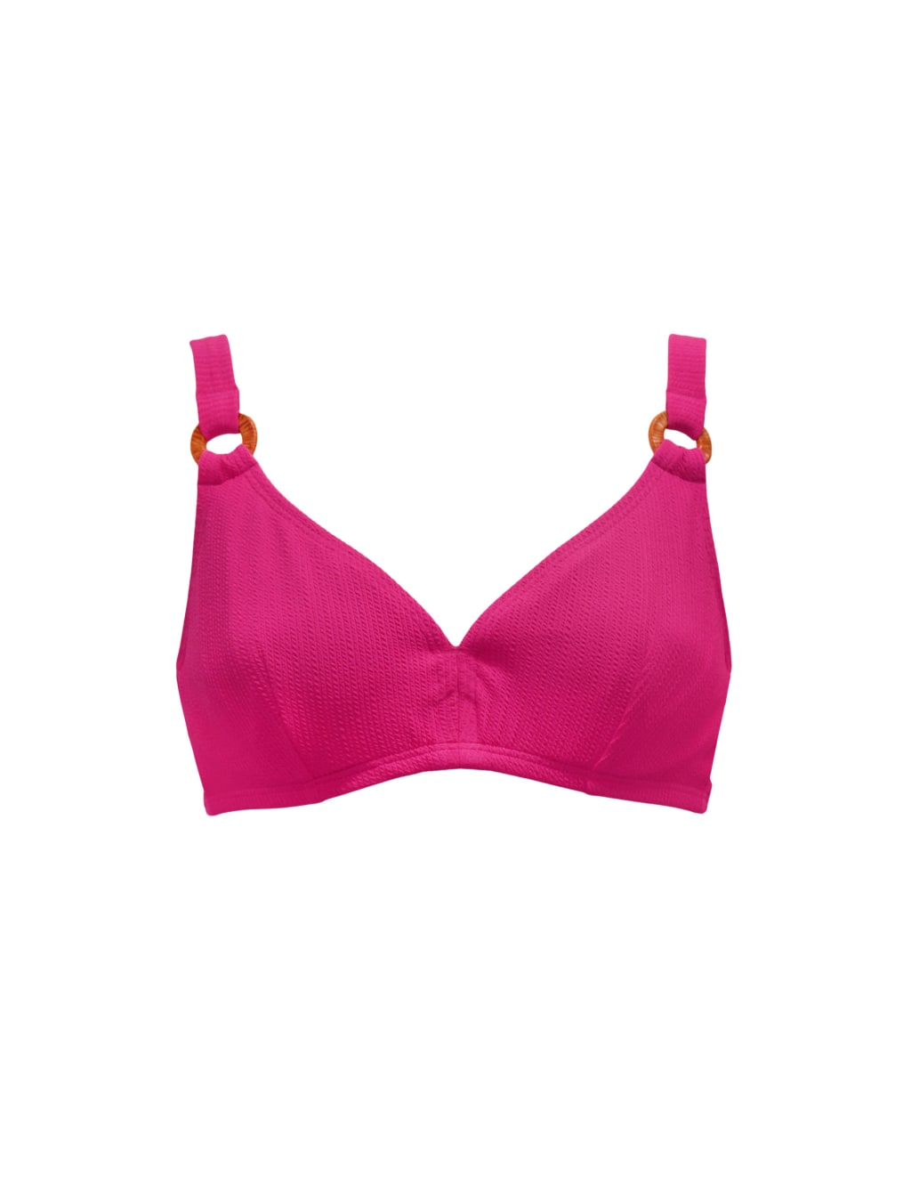 Cali Wired Ring Detail Bikini Top 2 of 7
