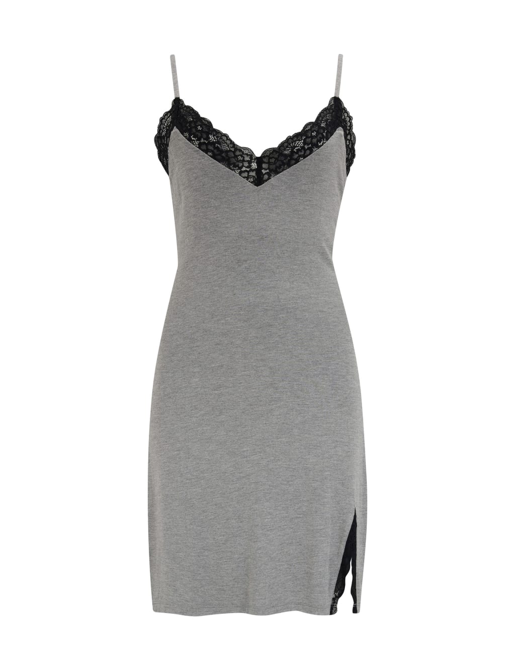 Chemise nightgown with support clearance