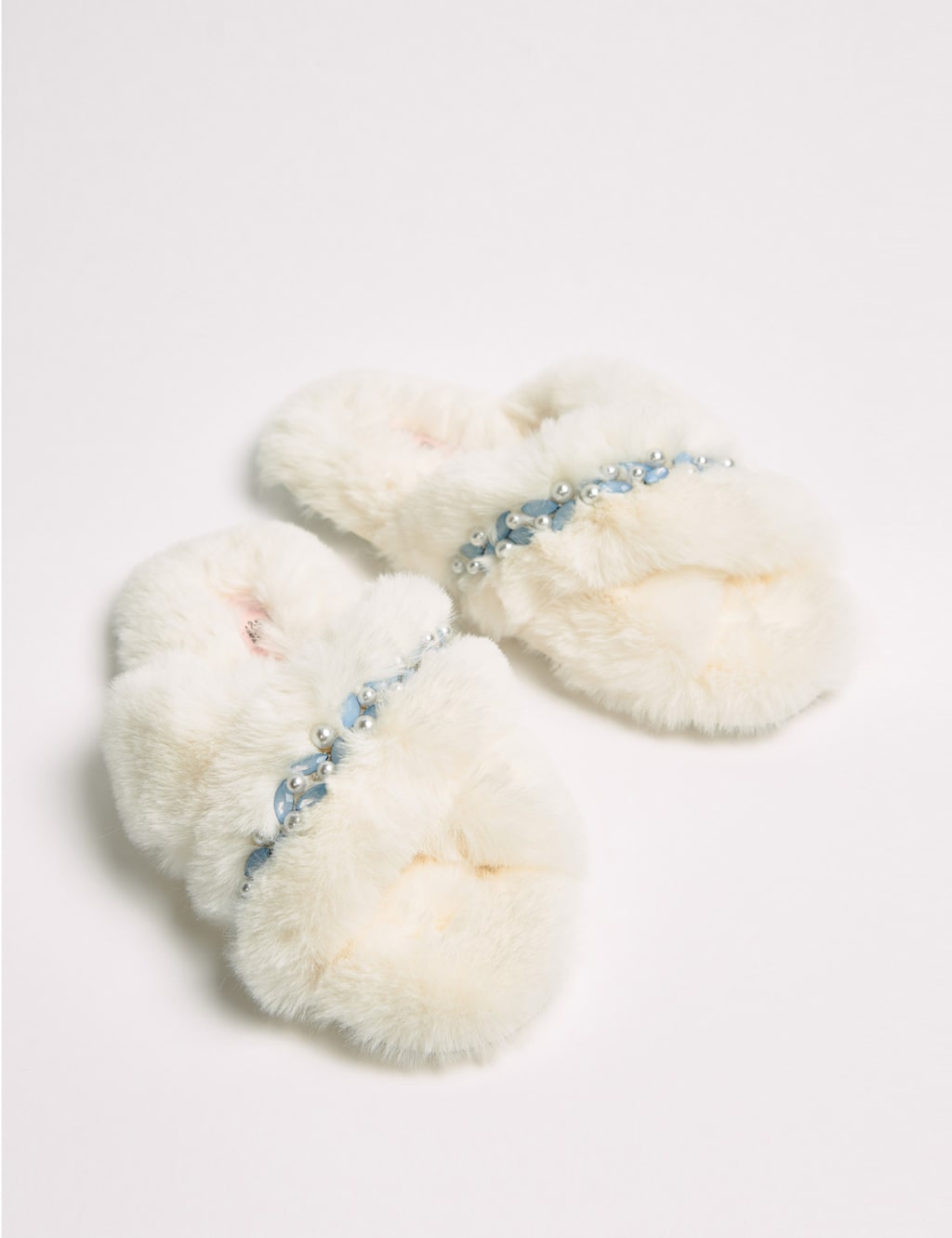 Fur slider on sale