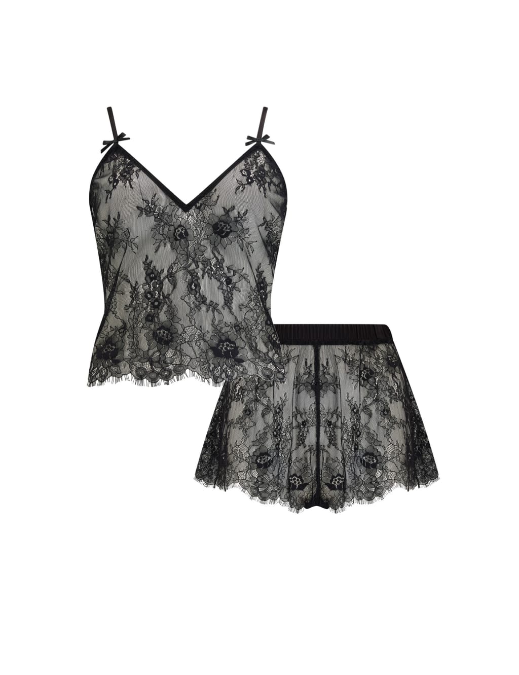 For Your Eyes Only Lace Camisole Set 2 of 5