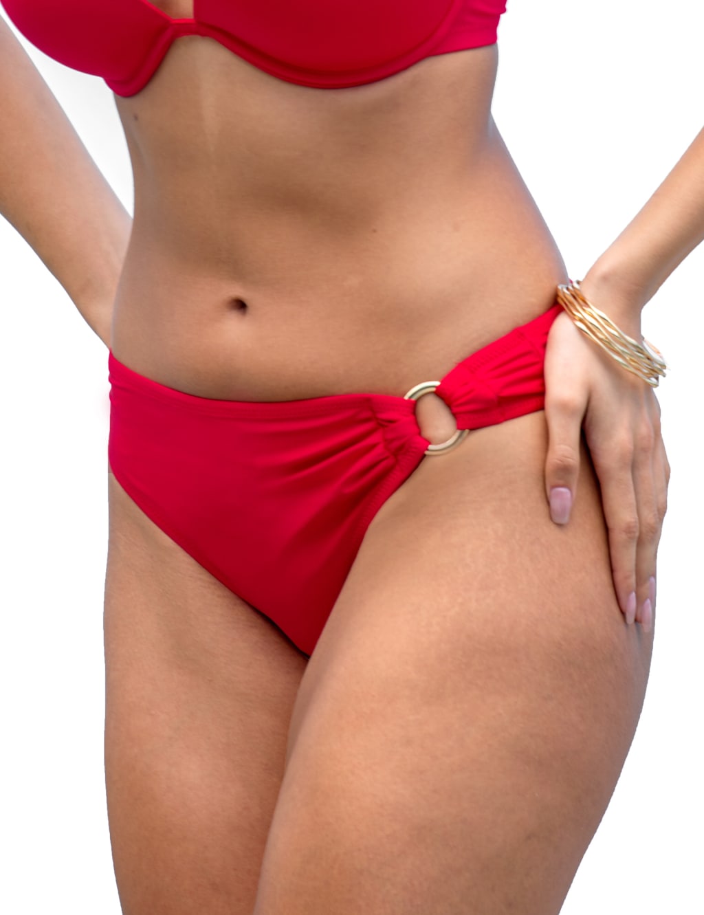Samoa Ring Detail Bikini Bottoms 1 of 5