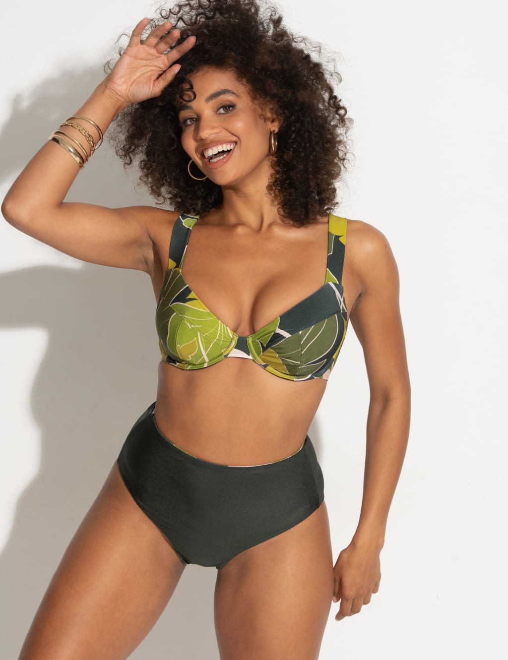 Dolce Vita High Waisted Bikini Bottoms 5 of 5
