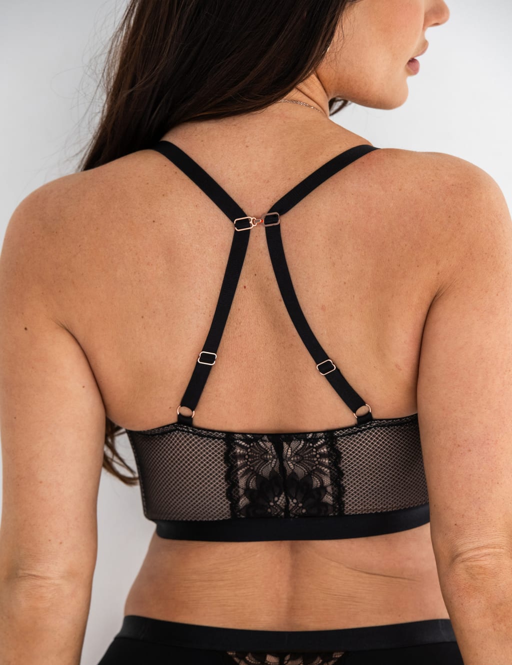 India Gatsby Lace Wired Bralette B-FF 5 of 9