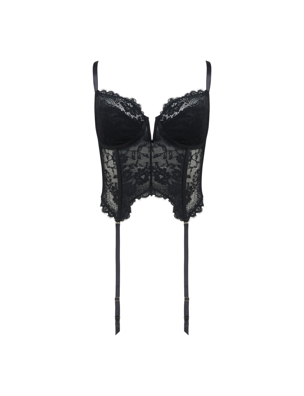 India Lace Wired Basque (B-F) 2 of 7