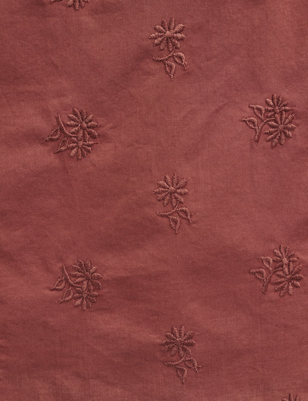 Organic Cotton Embroidered Relaxed Top 4 of 4