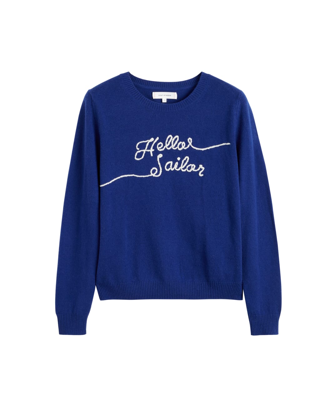 Cashmere Rich Slogan Crew Neck Jumper 2 of 3