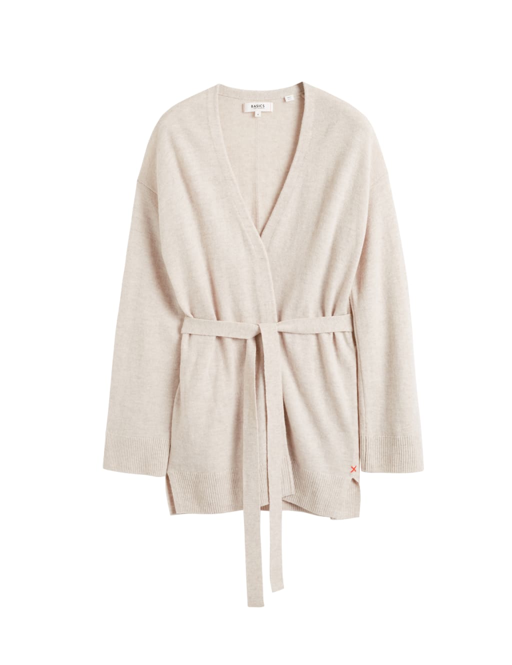 Wool Rich Wrap Cardigan with Cashmere 2 of 3