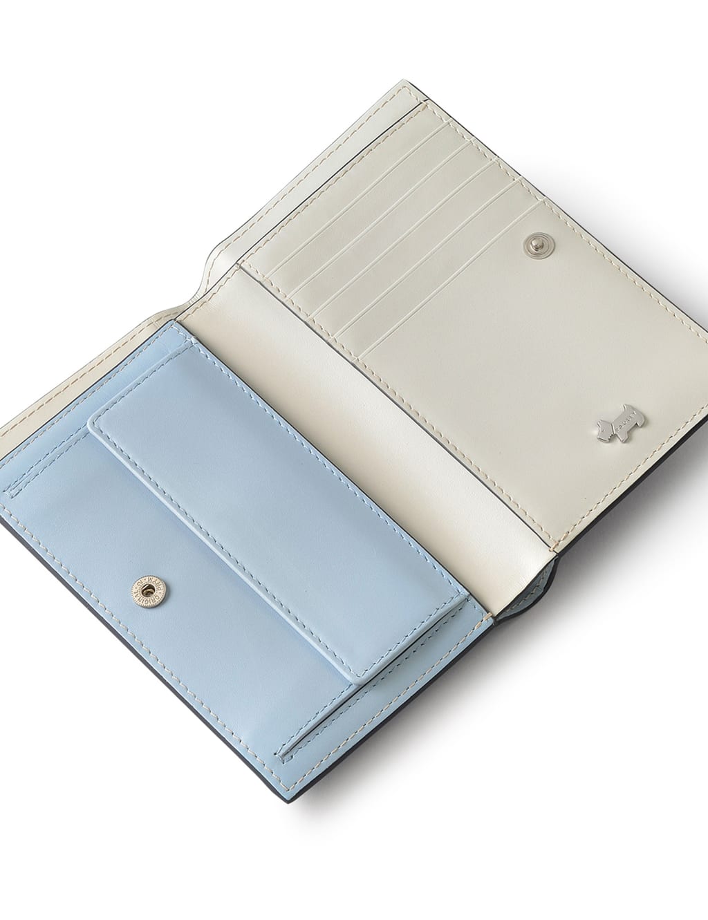 Heritage Border Leather Medium Bifold Purse 3 of 3
