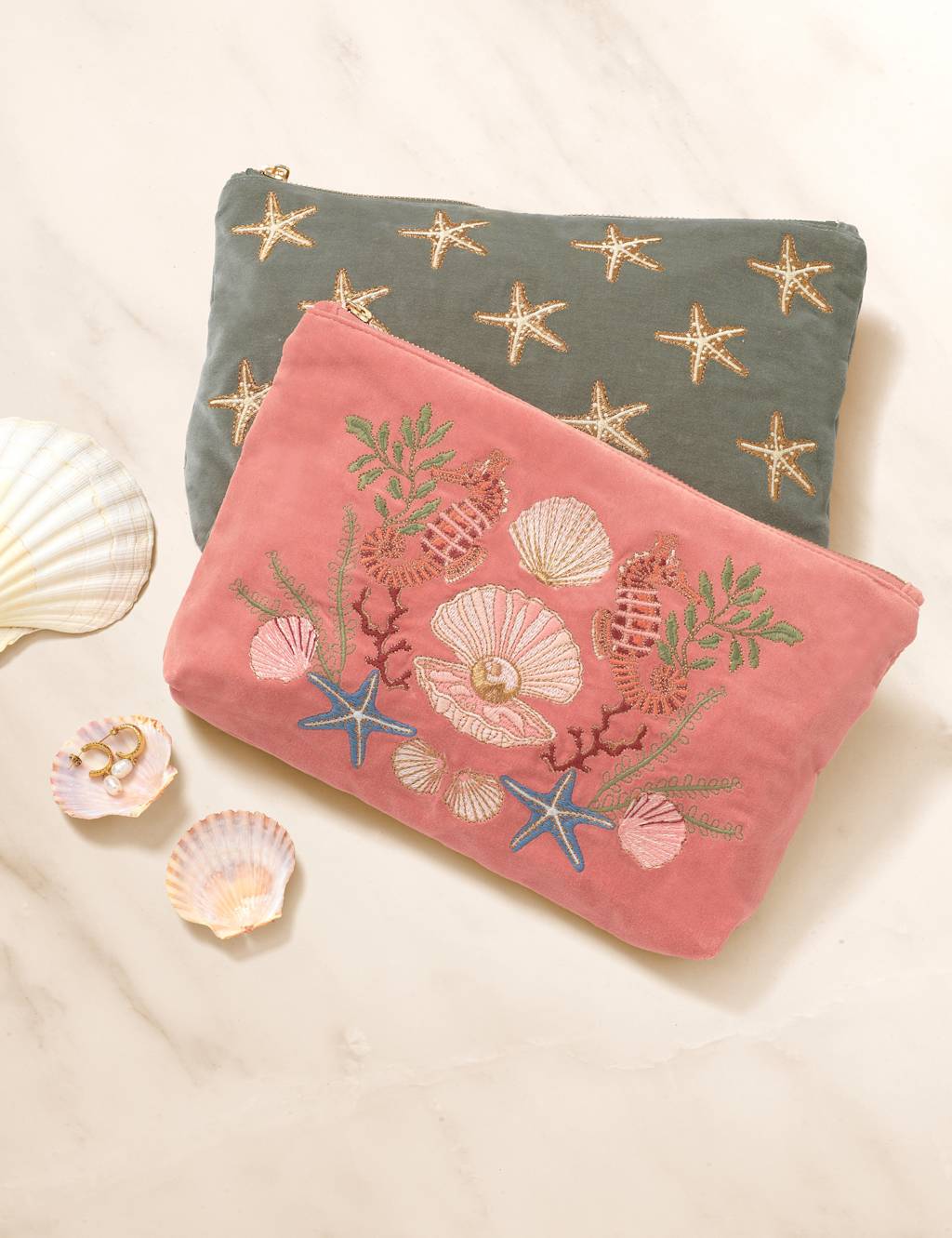 Pure Cotton Embroidered Pouch 3 of 3