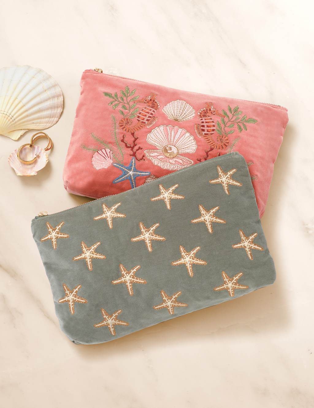 Pure Cotton Embroidered Pouch 3 of 3