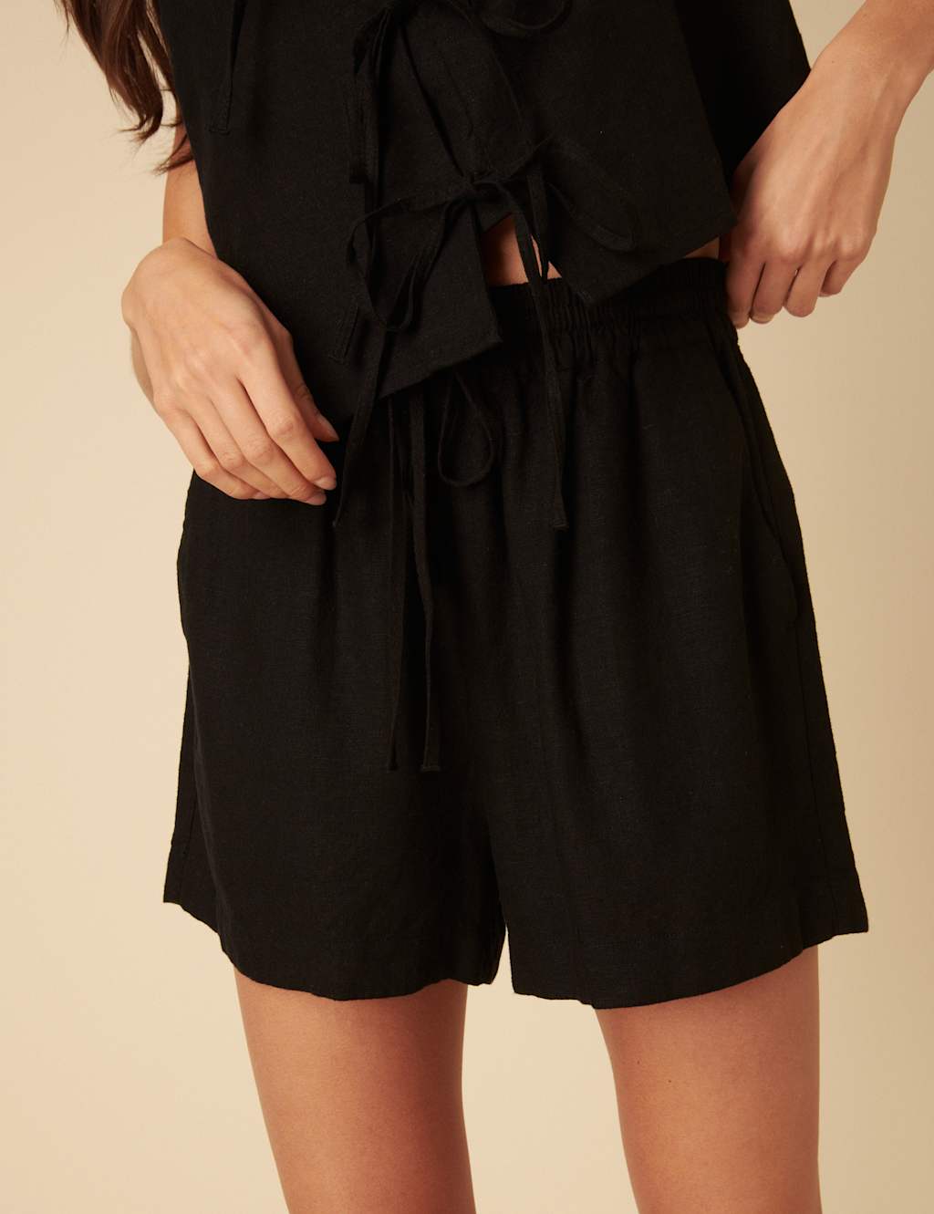 Linen Rich Shorts 1 of 5