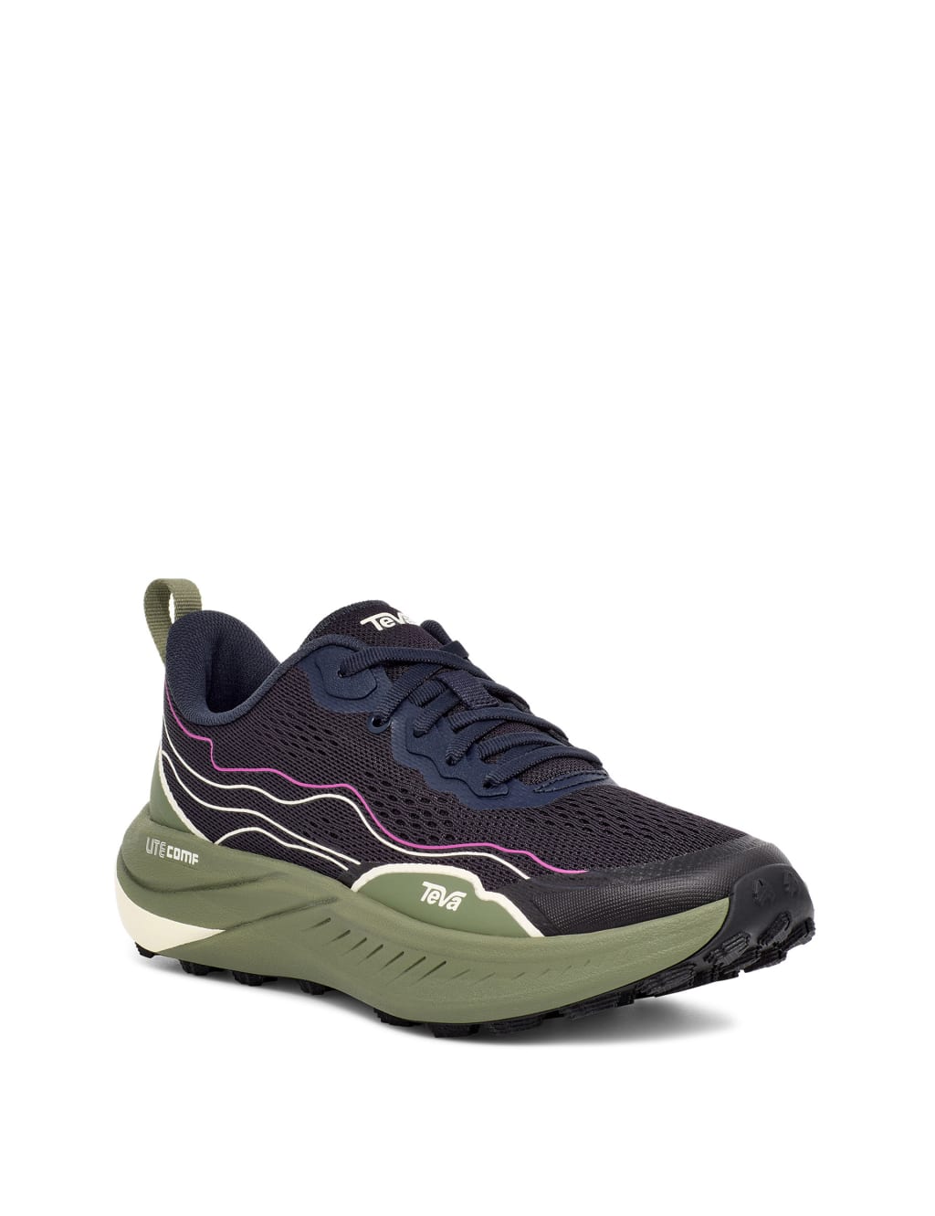 Teva lace up trainer shoes top