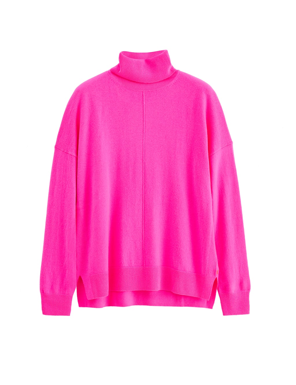 Wool Rich with Cashmere Roll Neck Relaxed Jumper 2 of 3