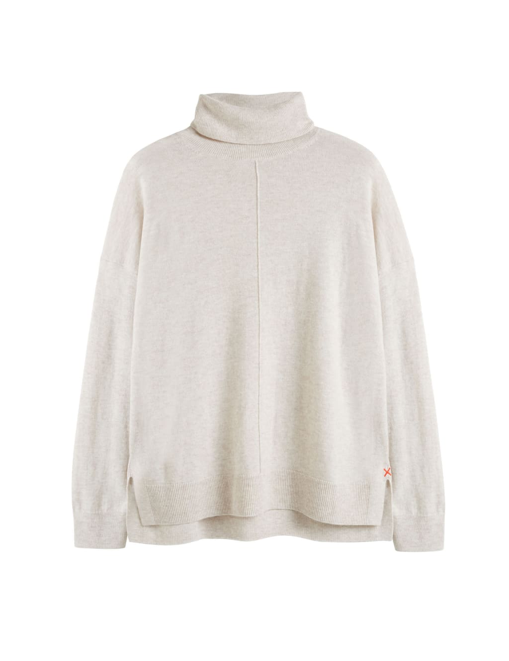 Wool Rich with Cashmere Roll Neck Relaxed Jumper 2 of 4