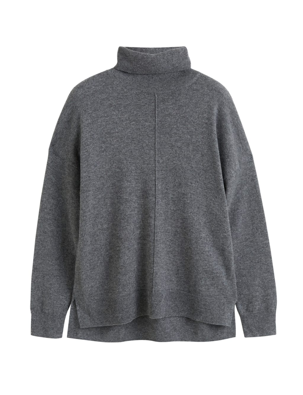 Wool Rich with Cashmere Roll Neck Relaxed Jumper 2 of 5