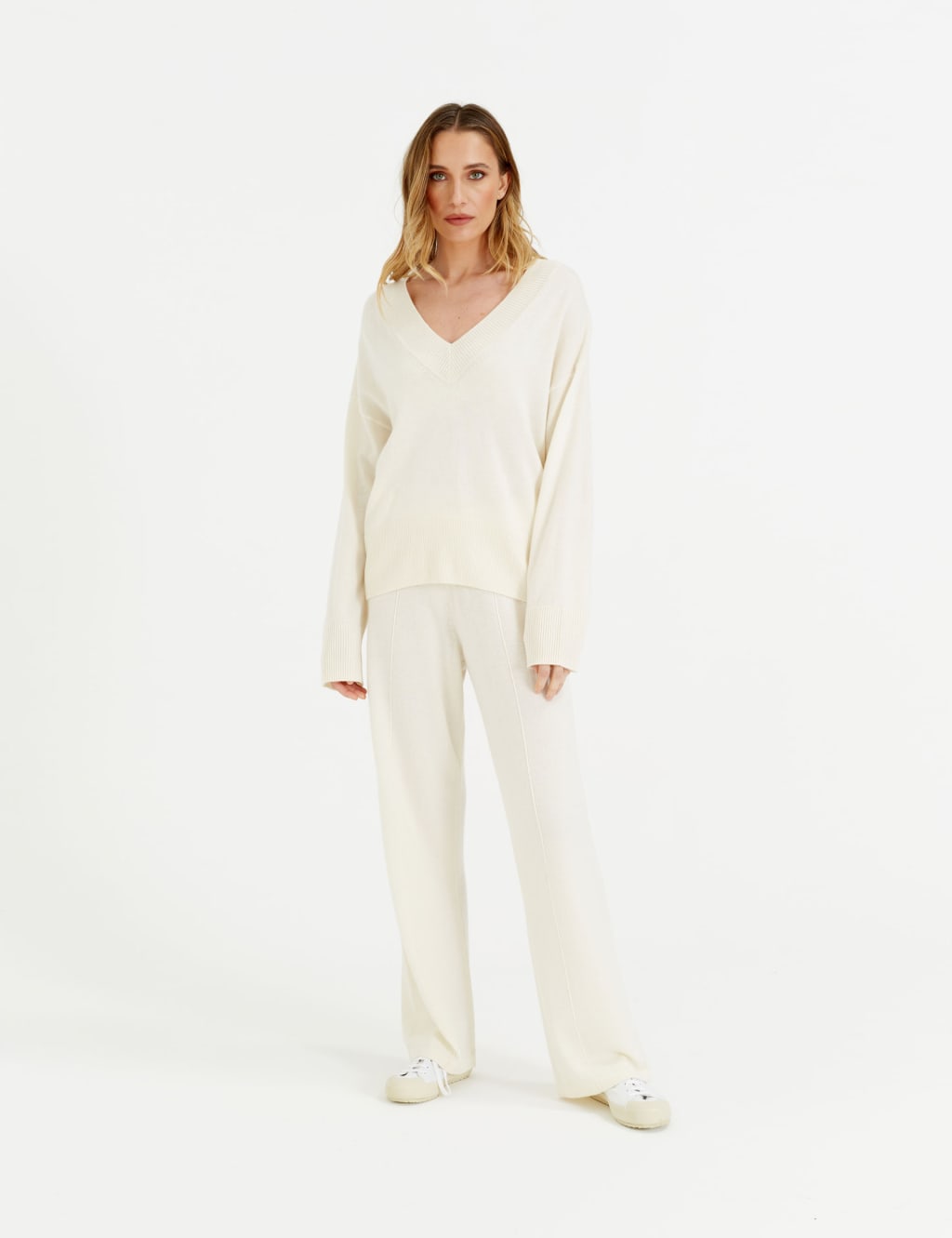 Wool Rich Relaxed Jumper with Cashmere 2 of 3