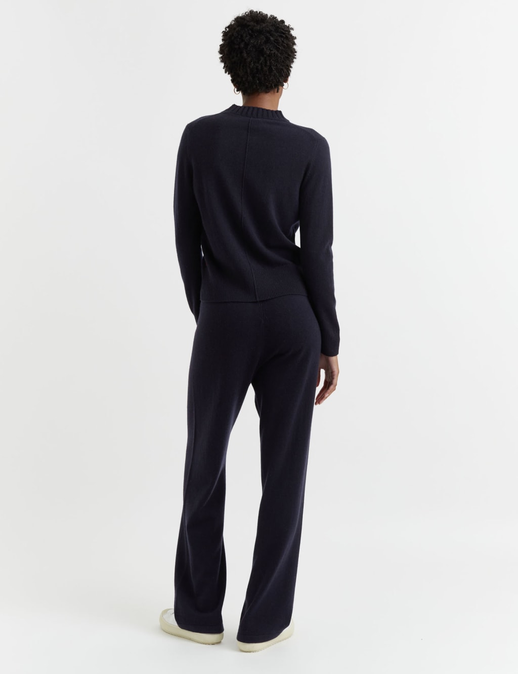 Wool Rich Cropped Jumper with Cashmere 3 of 3