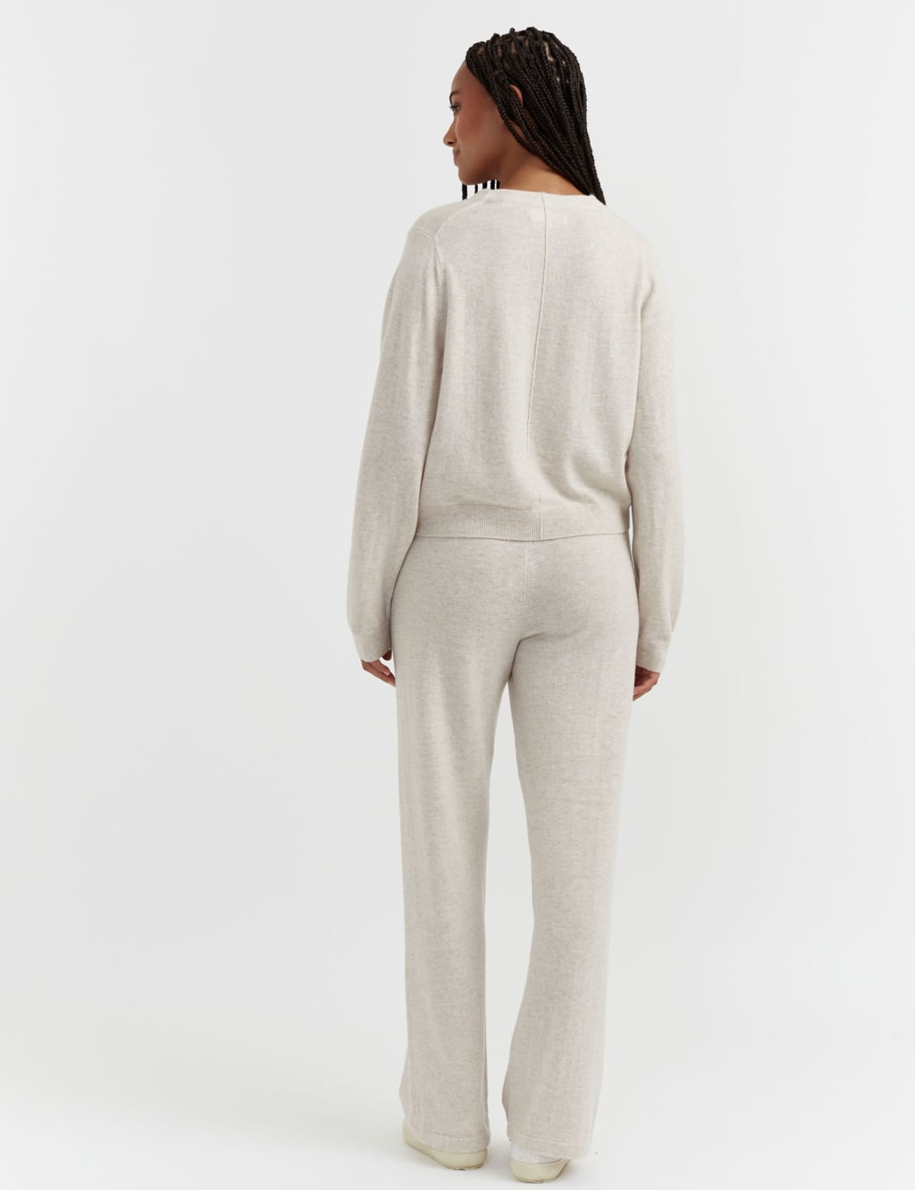 Wool Rich Cropped Cardigan with Cashmere 3 of 5