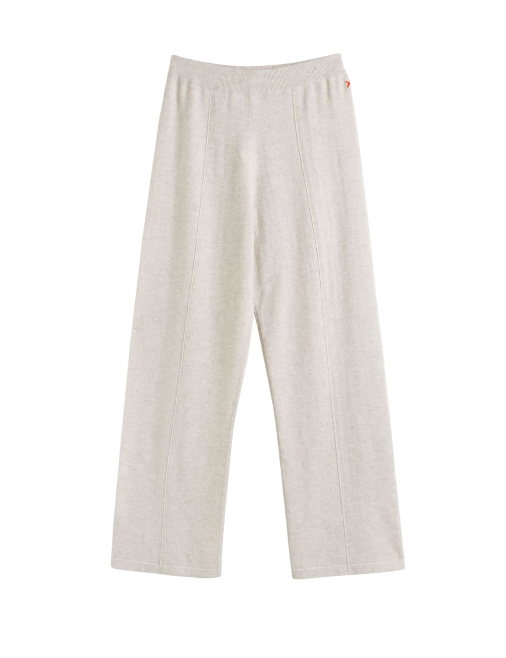Wool Rich Wide Leg Relaxed Joggers with Cashmere 2 of 3