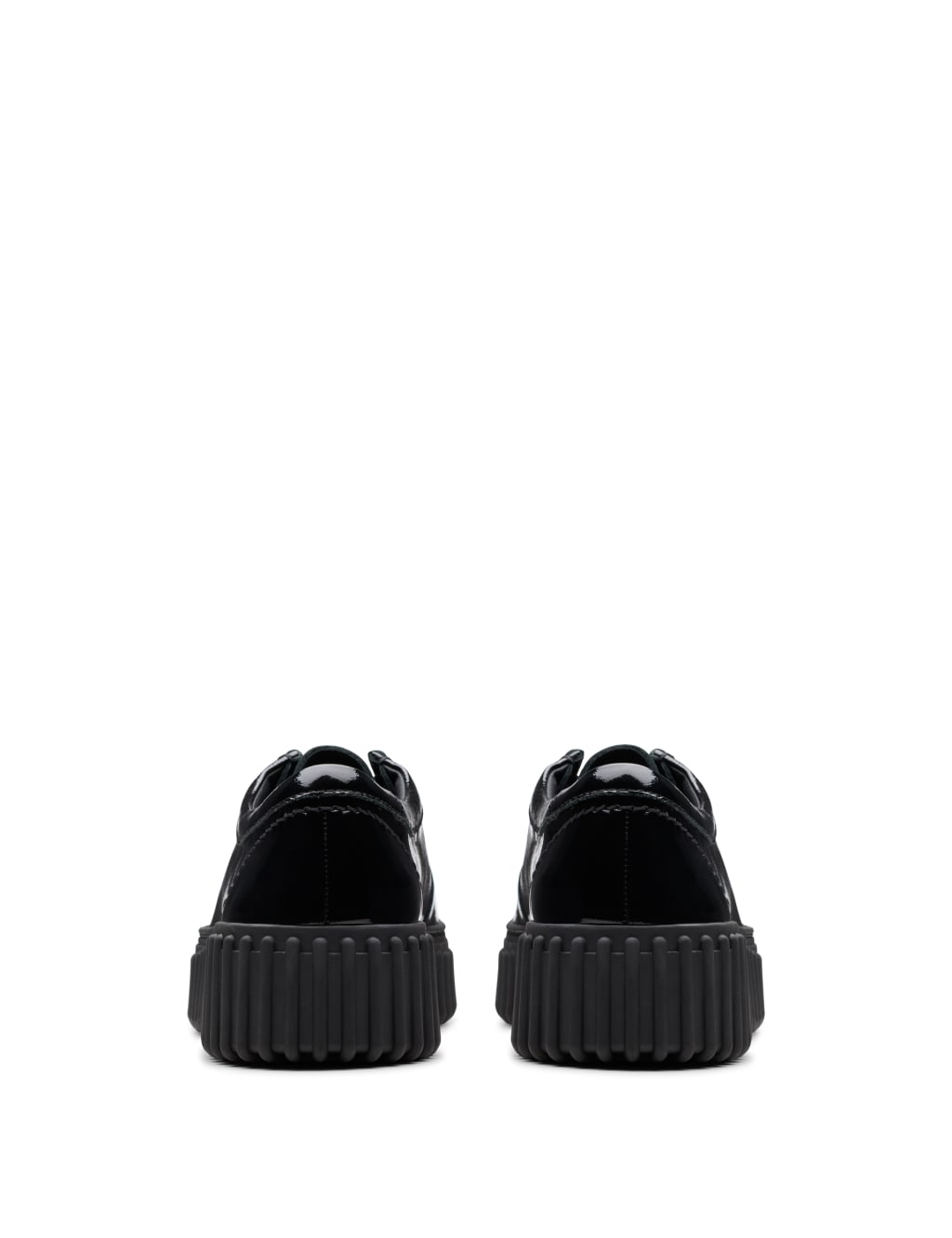Leather Patent Flatform Loafers 6 of 7