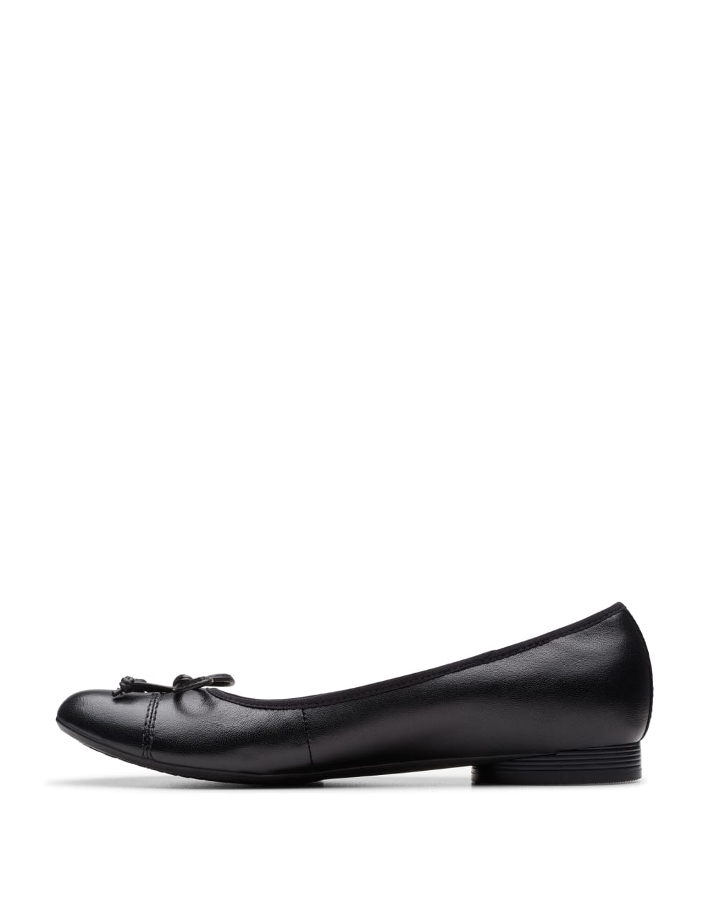 Leather Flat Ballet Pumps 4 of 8