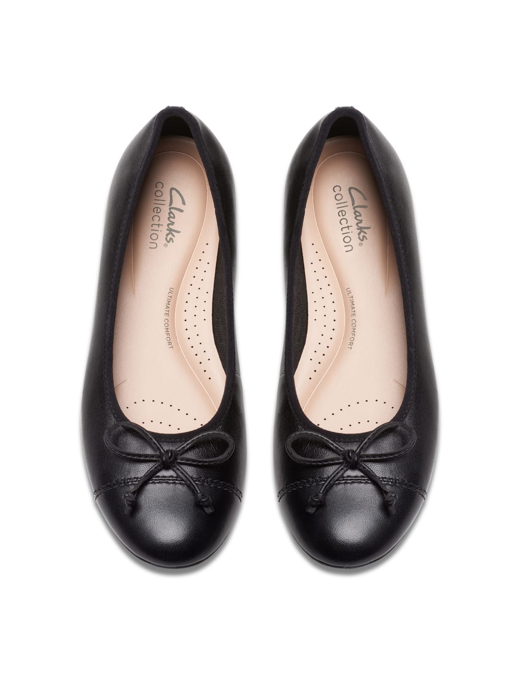 Clarks book pump flat sales
