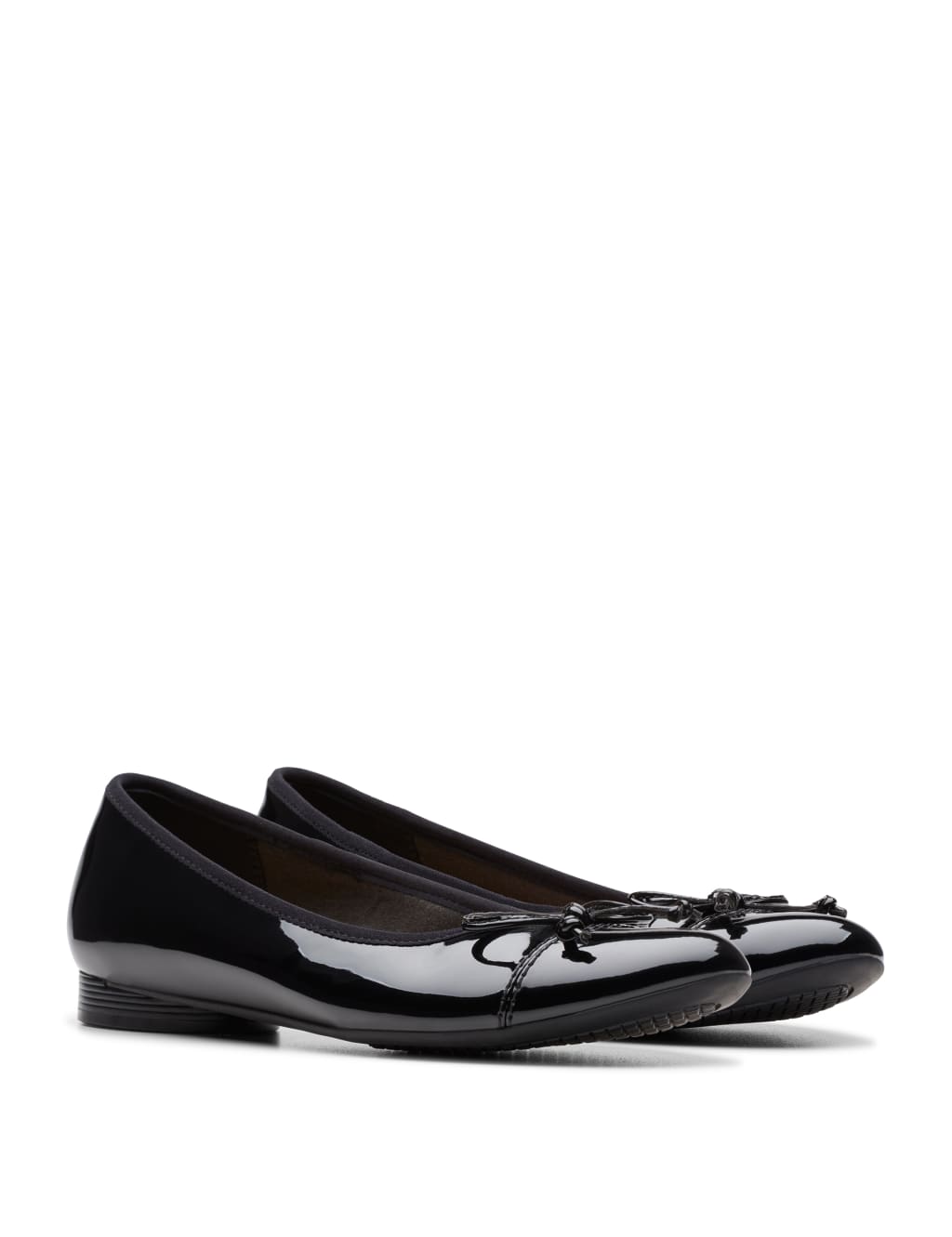 Leather Patent Block Heel Pumps 2 of 8