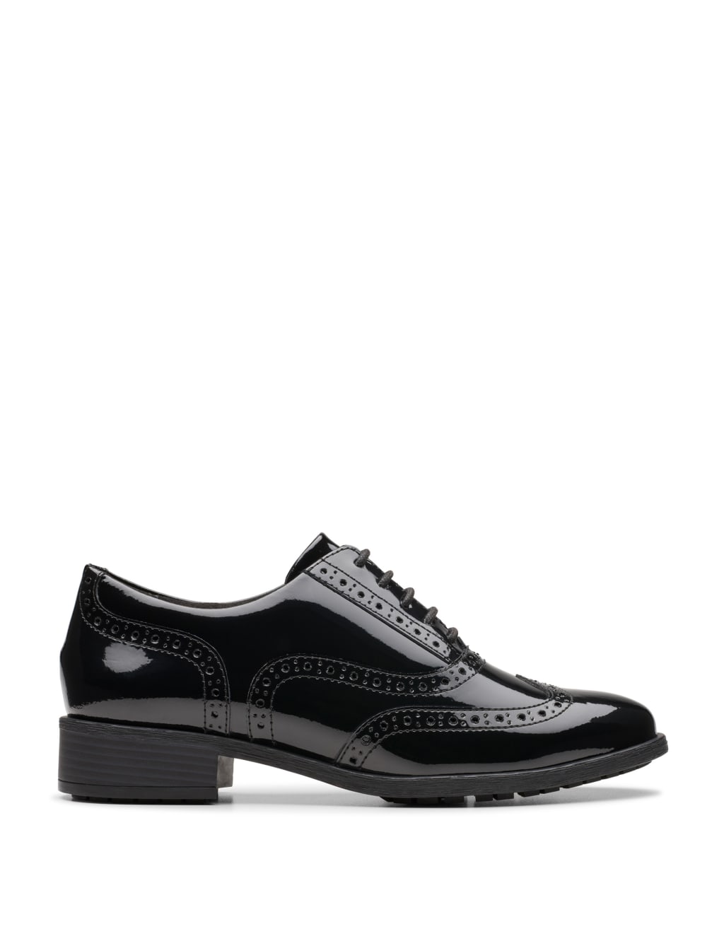 Black brogues ladies clearance