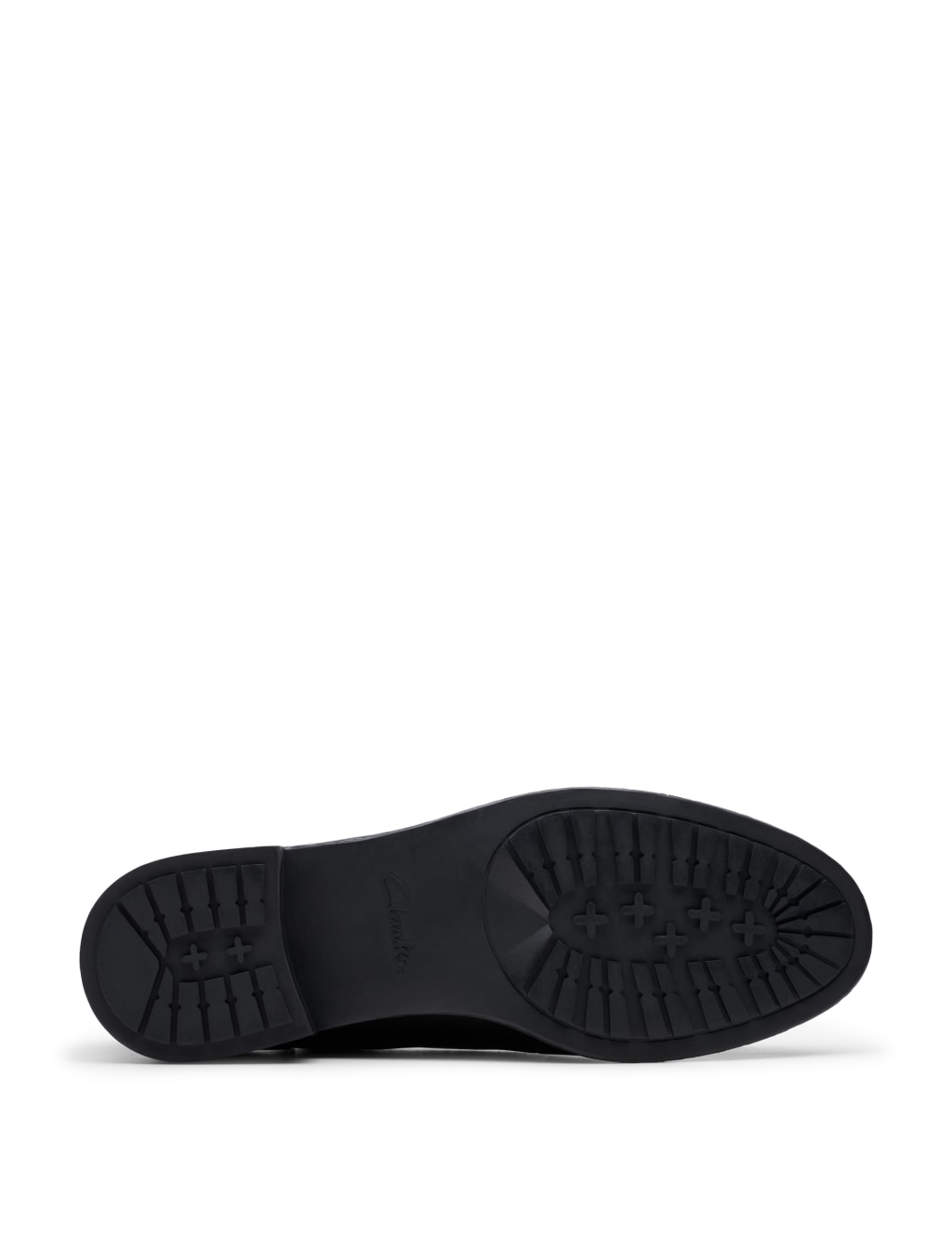 Leather Tassel Block Heel Loafers 4 of 7
