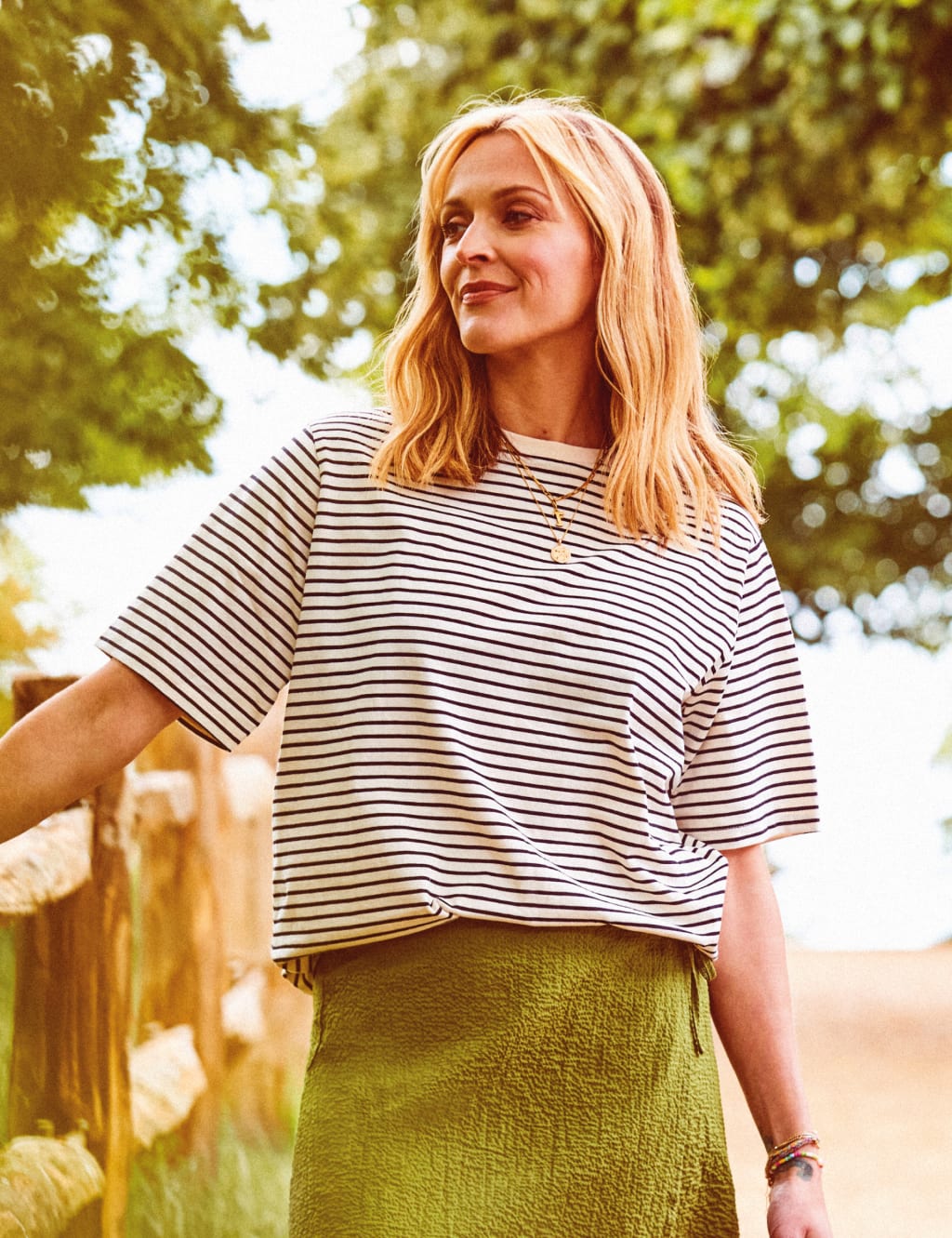 Cotton Striped T-Shirt 2 of 8