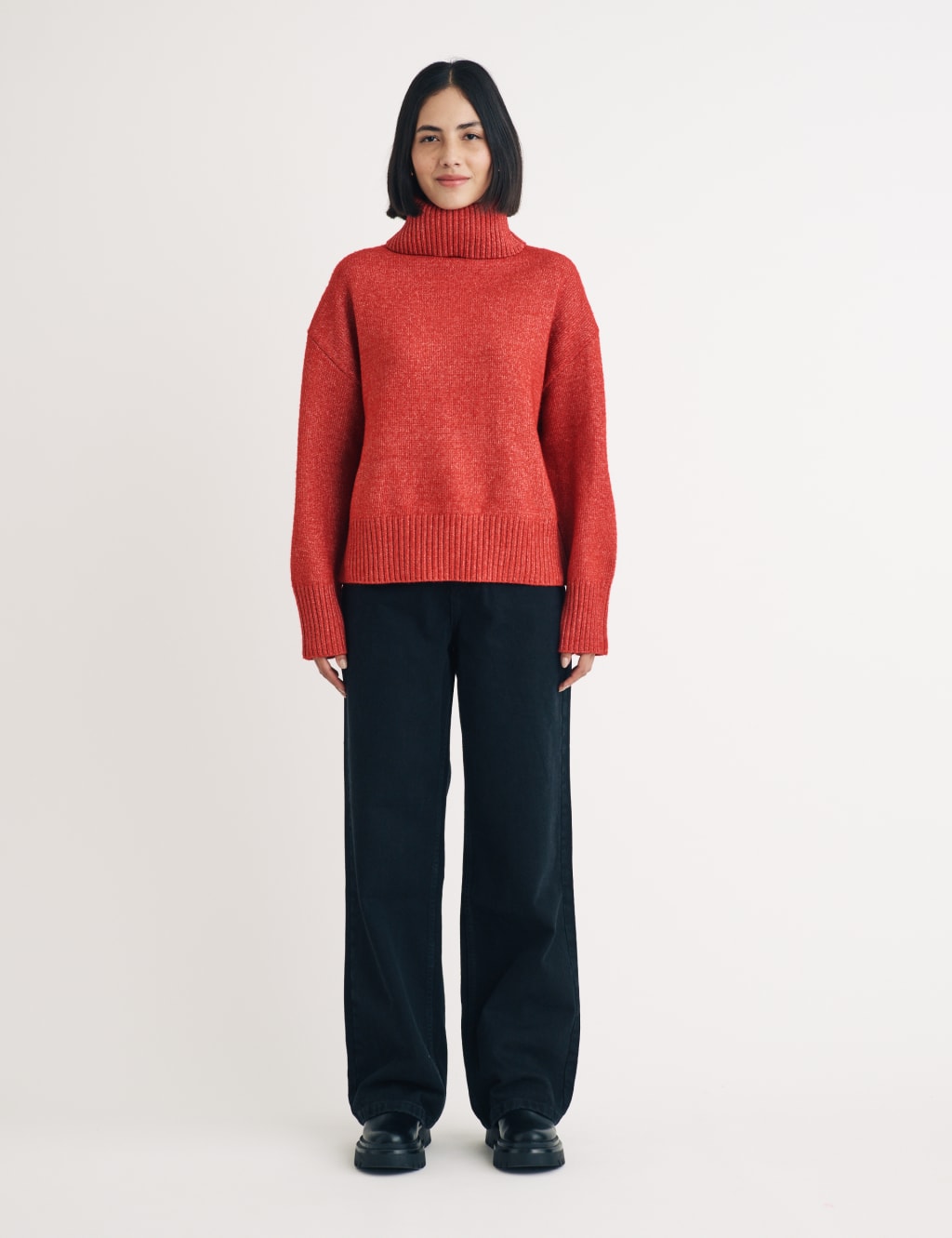 Roll Neck Relaxed Jumper 4 of 6