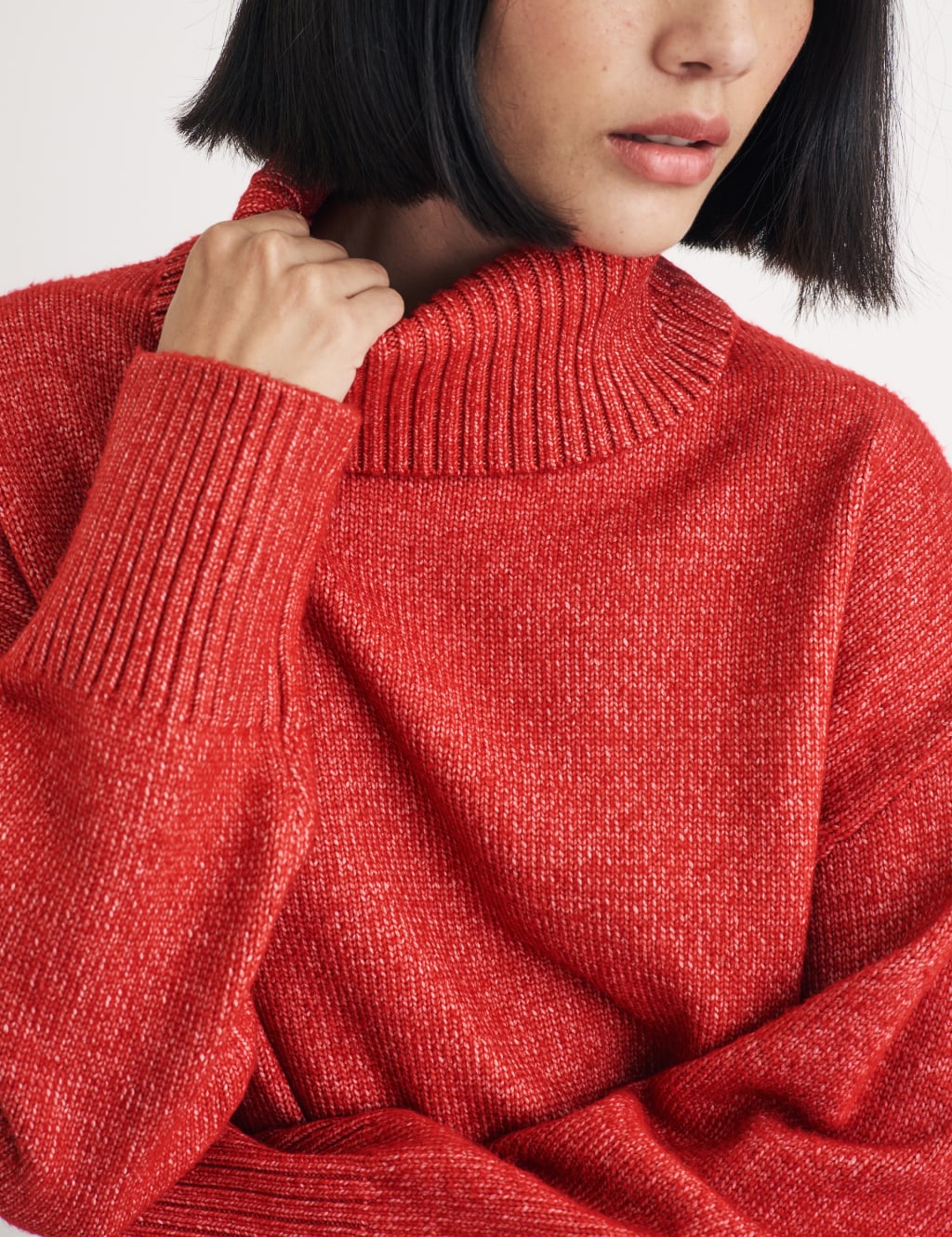 Roll Neck Relaxed Jumper 5 of 6