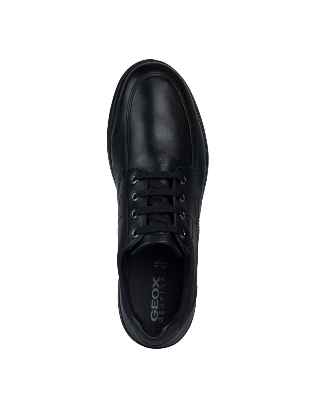 Wide Fit Leather Trainers