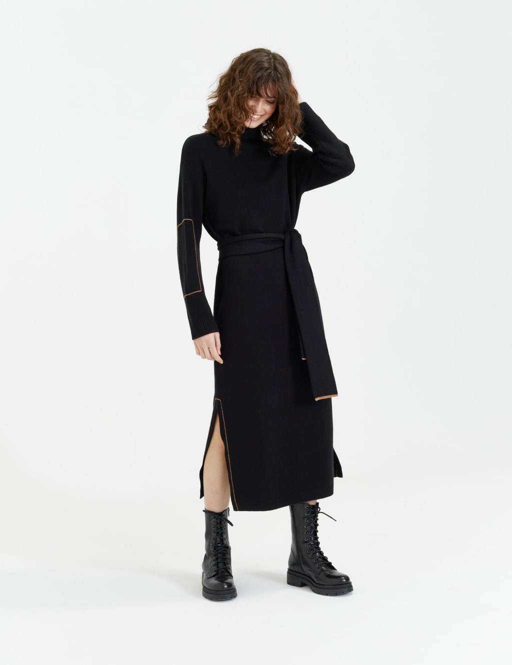 Marks and spencer wool dress clearance