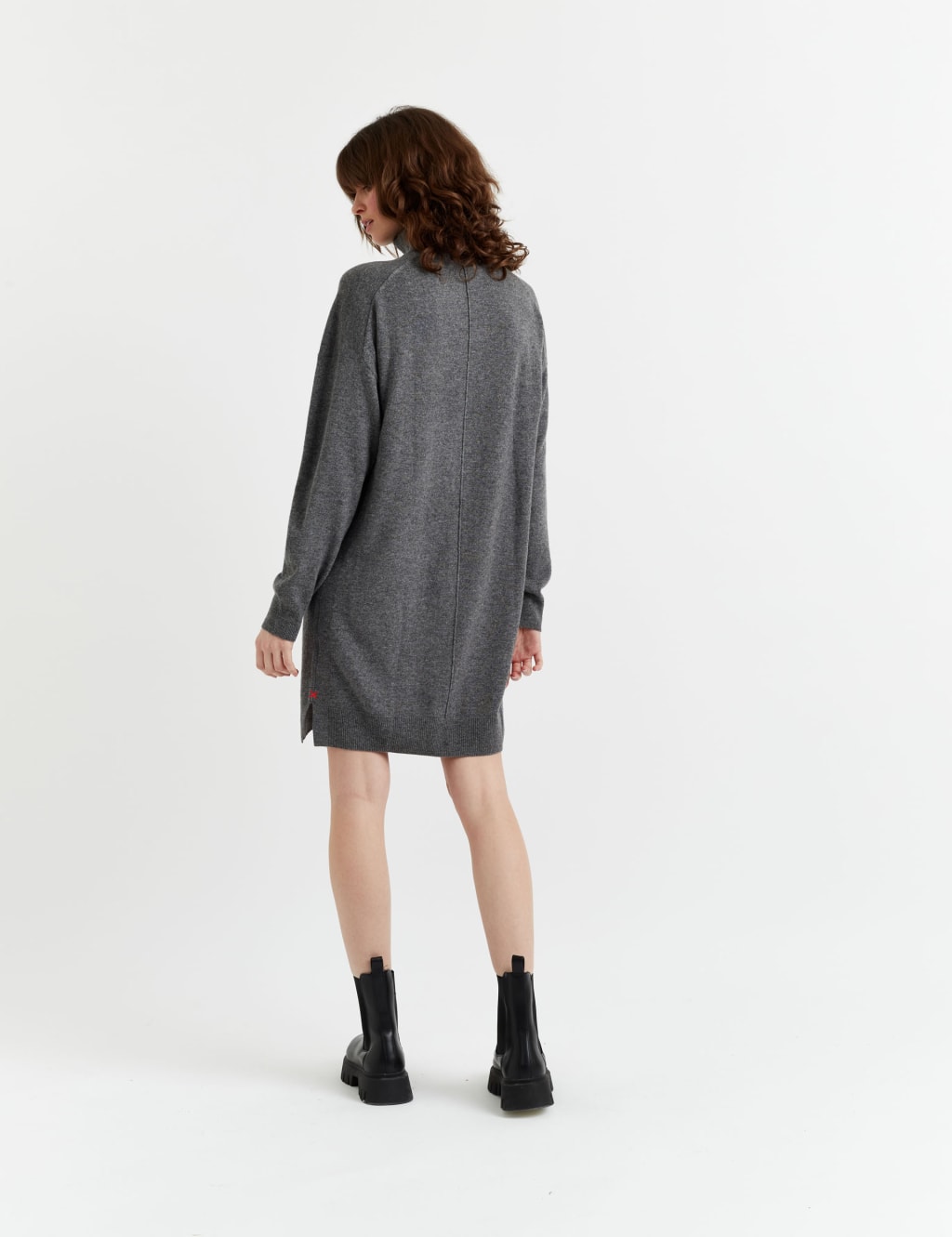 Wool mini dress sale